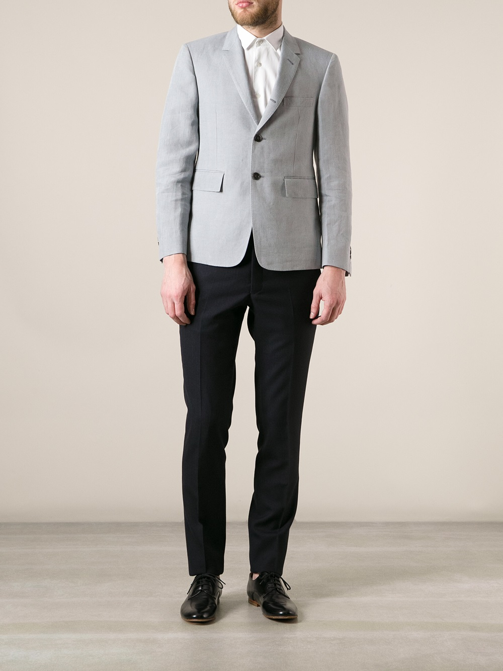 Lyst - Thom Browne Slim Tailored Trousers in Blue for Men