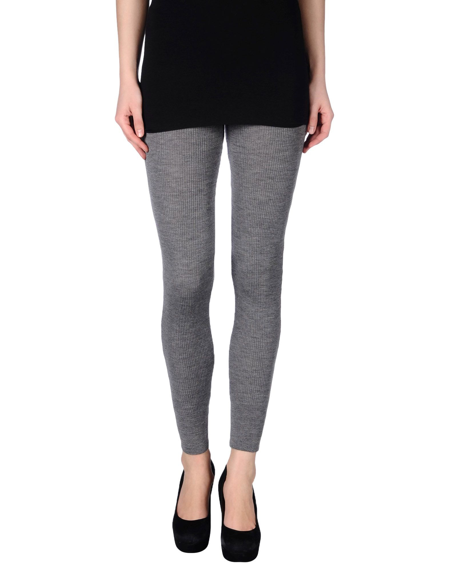 Matty M Ladies' Wear Everywhere Legging (Charcoal (Camo Print), Large) 
