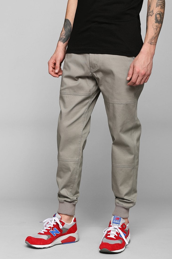 mens grey jogger