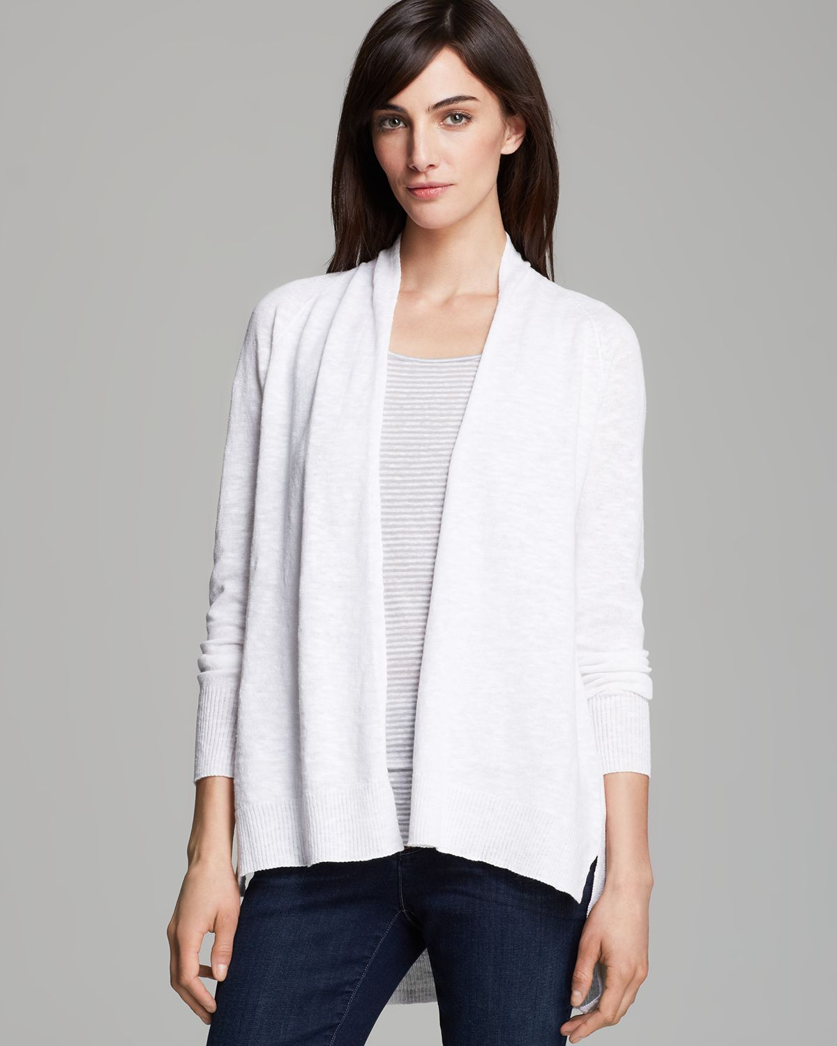 Women's Long Sleeve Knitted Cashmere Cardigan Sweater