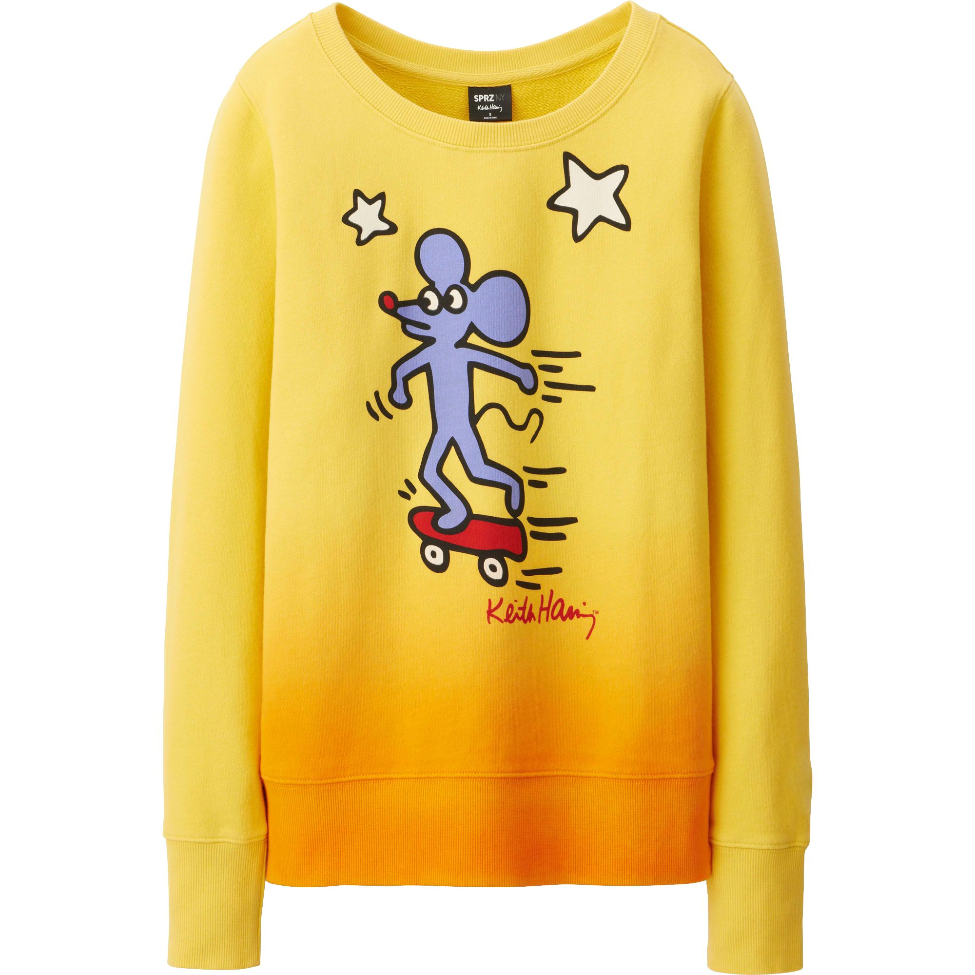 keith haring uniqlo sweatshirt