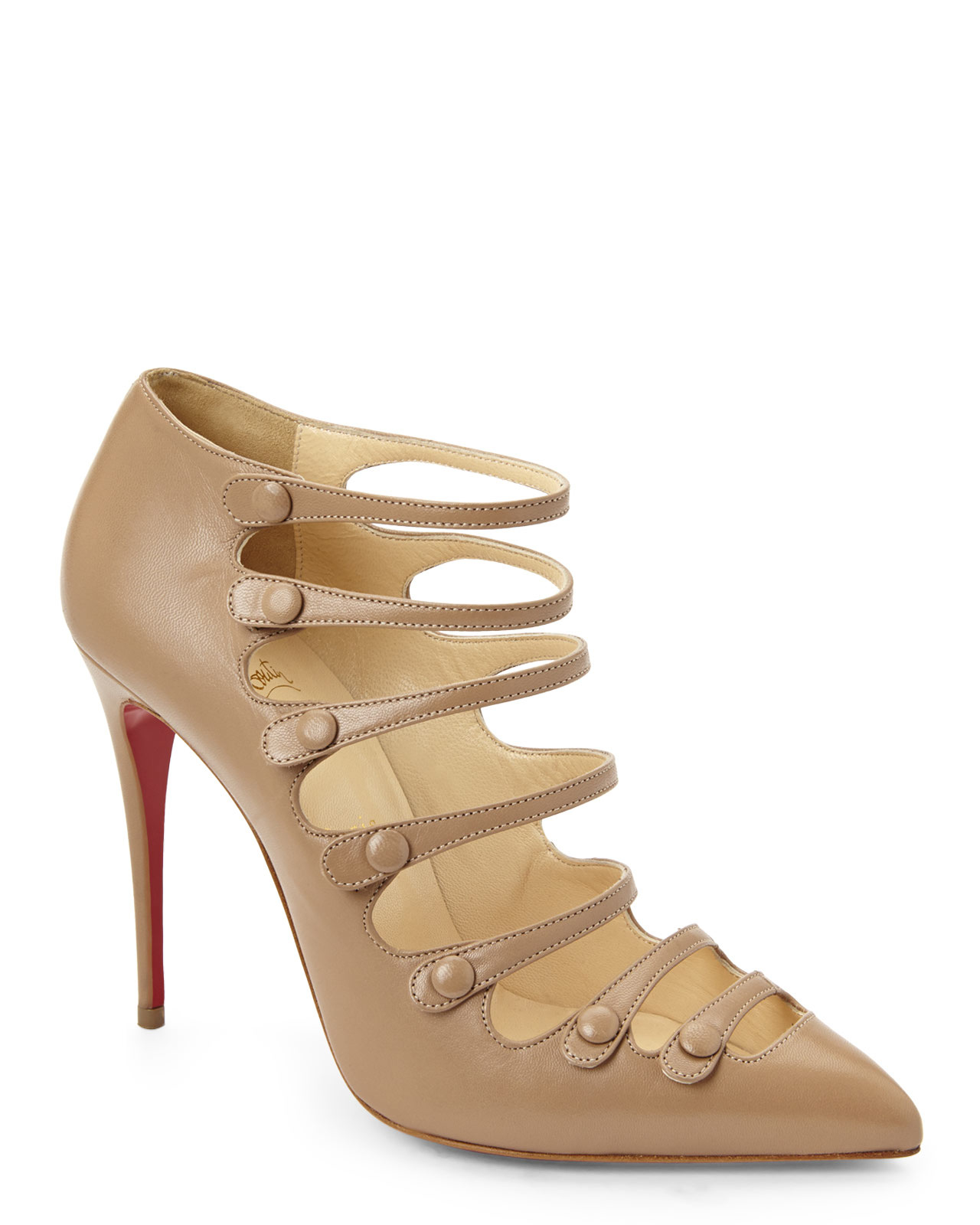 Christian louboutin Dune Viennana Pumps in Beige (Dune) | Lyst  