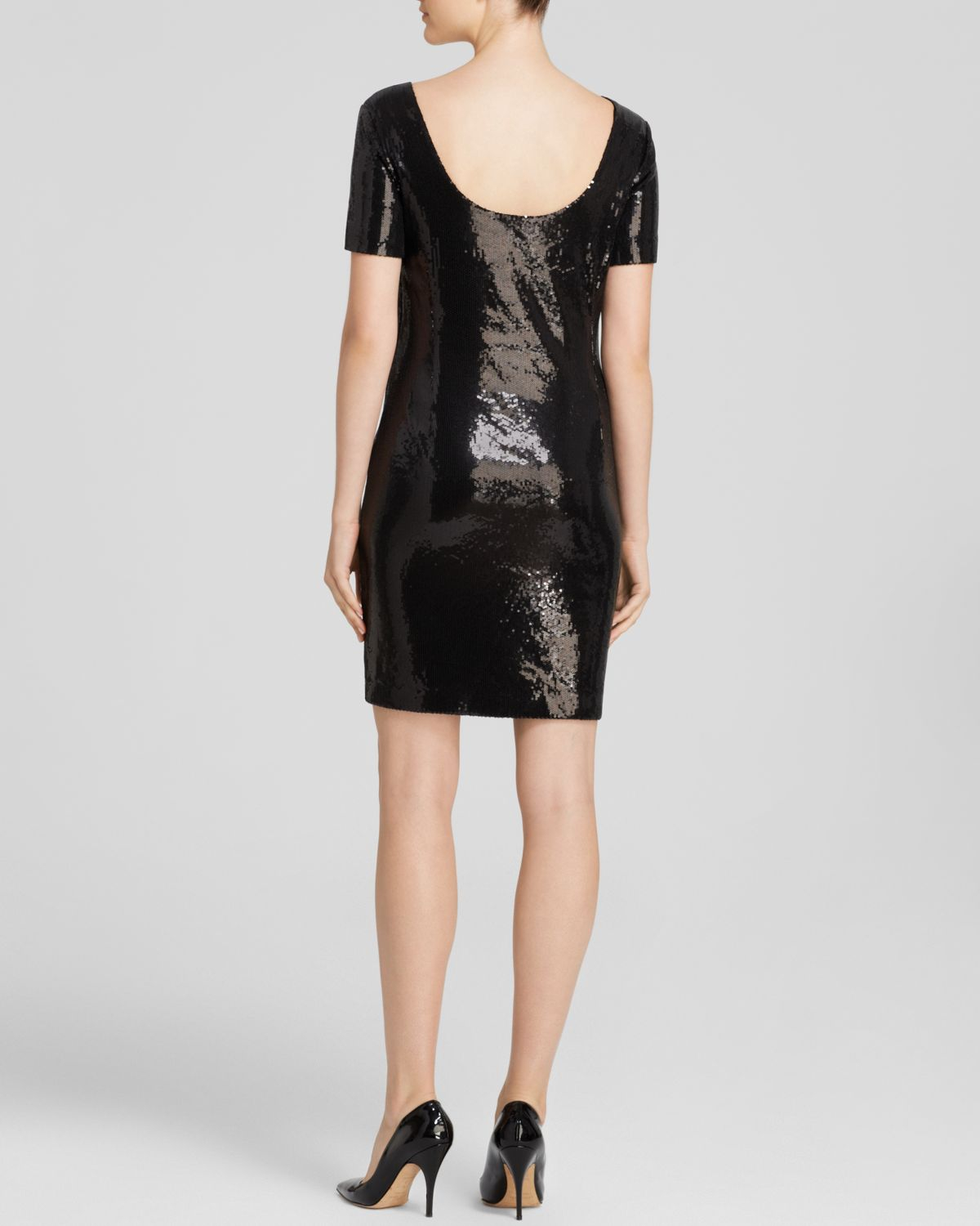 dkny sequin dress