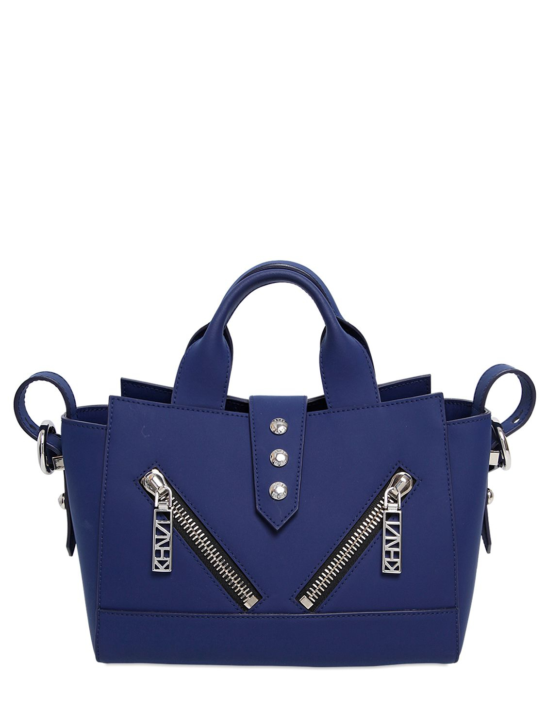 Lyst KENZO Mini Kalifornia Rubberized Leather Bag in Blue
