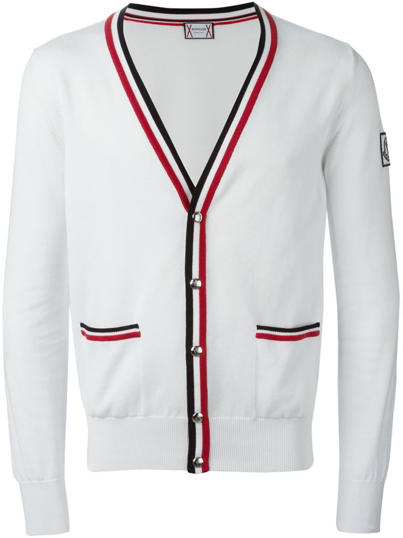 moncler white sweater moncler white sweater