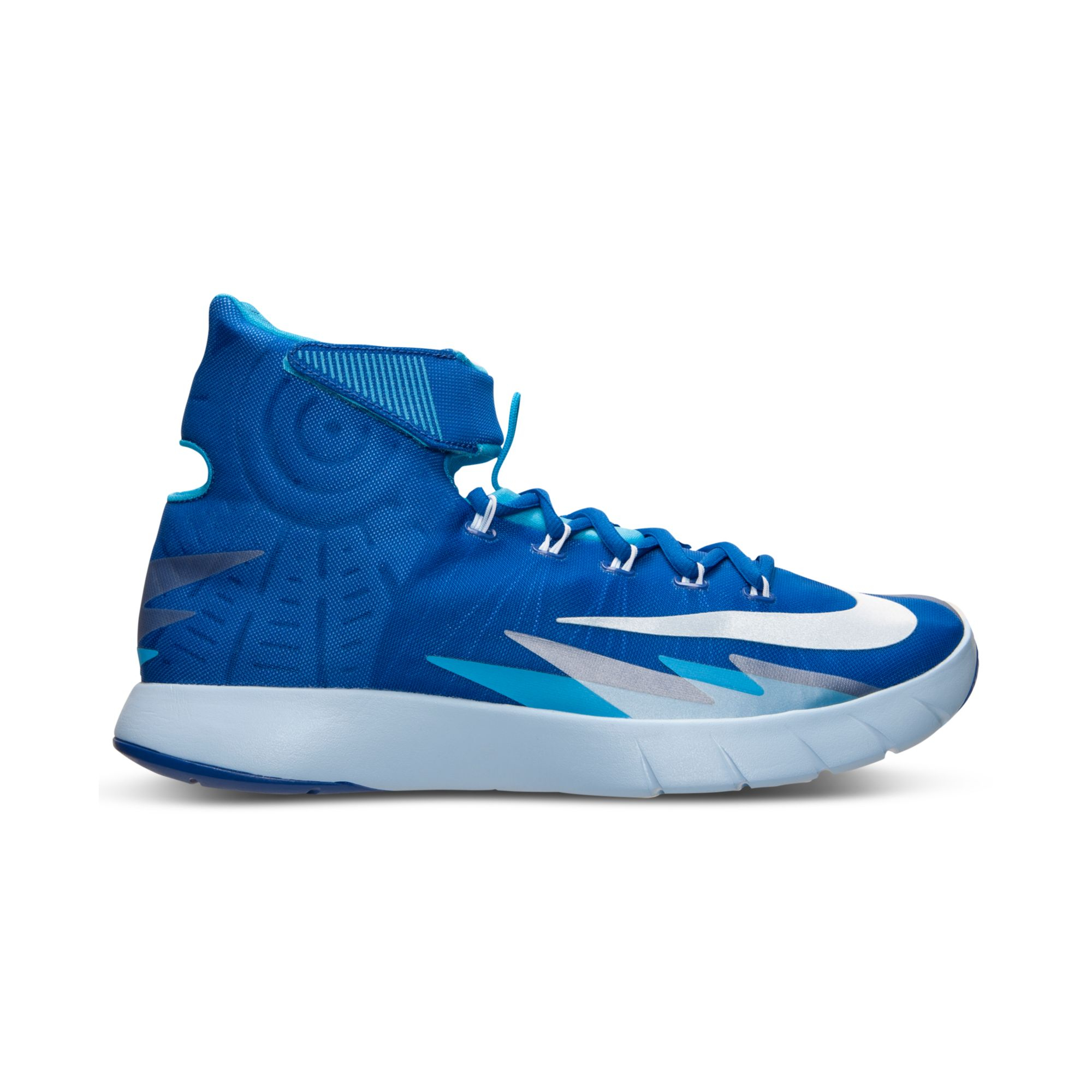 blue nike basketball shoes