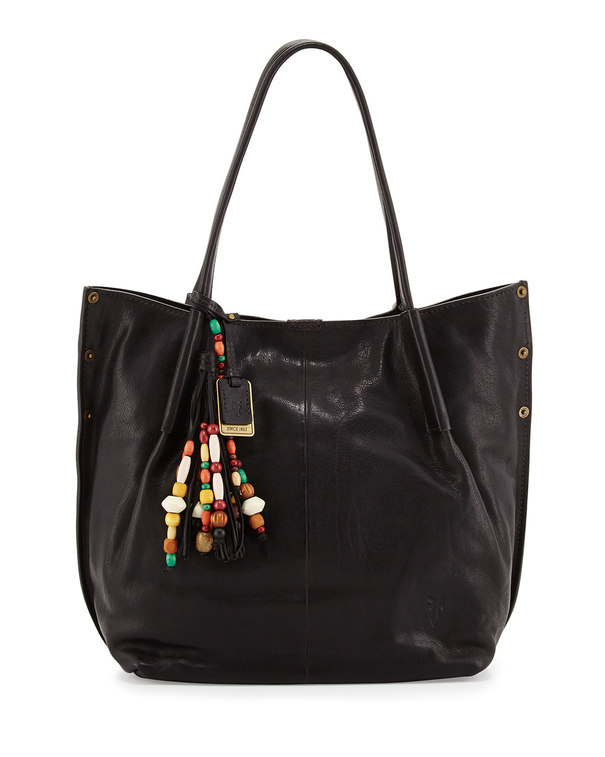 Lyst - Frye Hillary Leather Tote Bag in Black