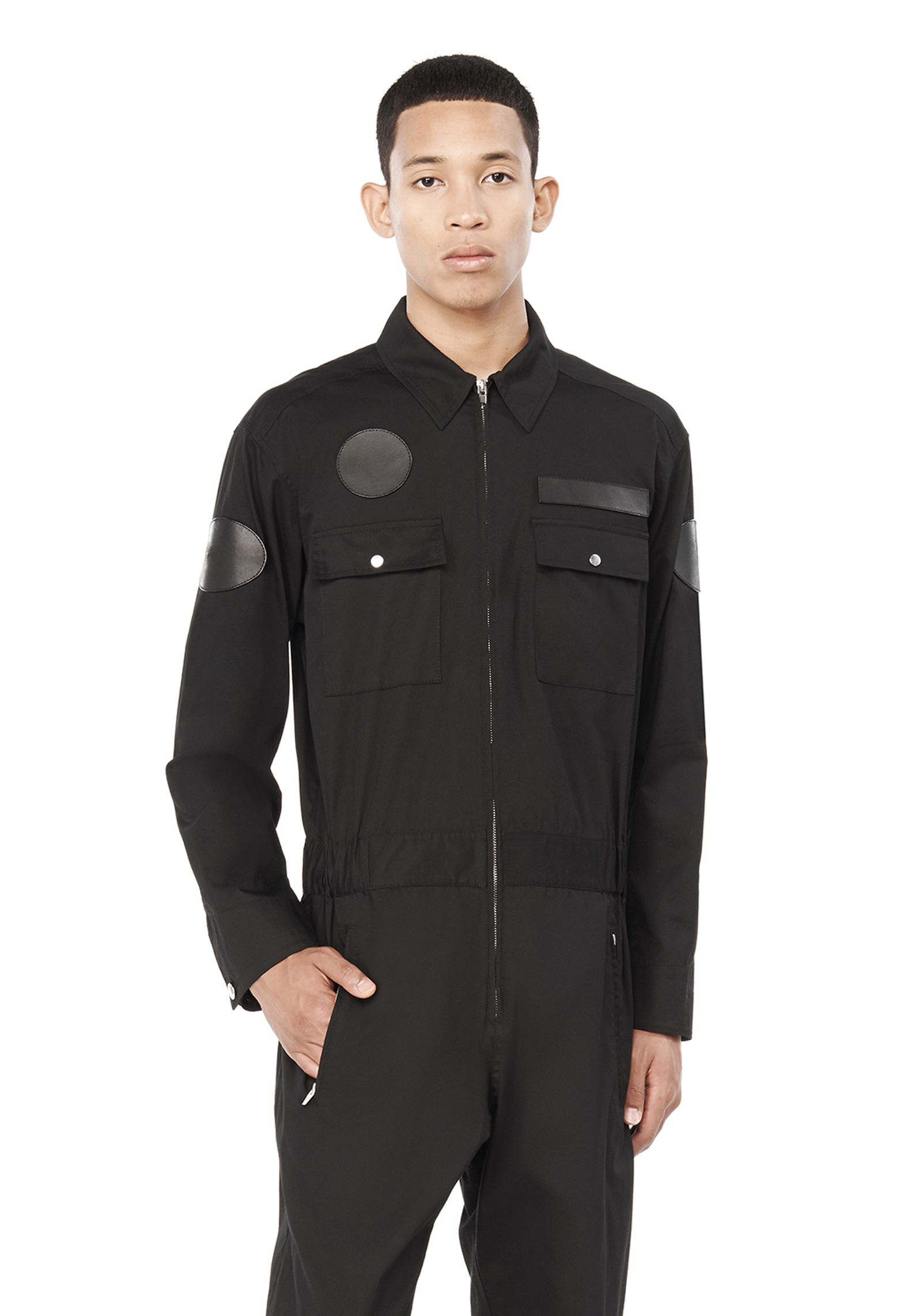 Alexander Wang Coverall Jumpsuit In Black For Men Lyst