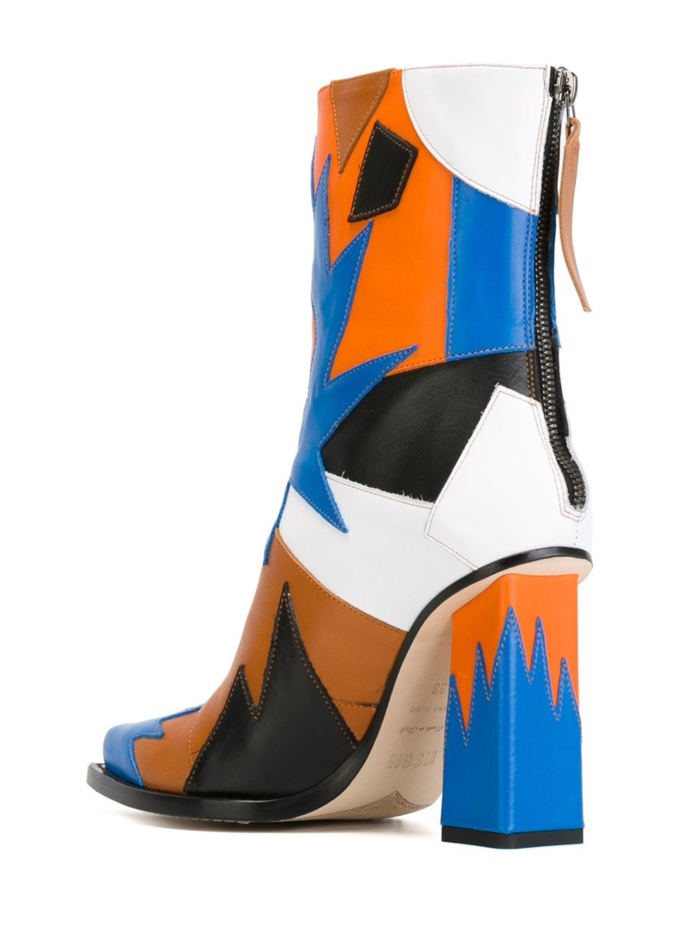 polo patchwork shoes