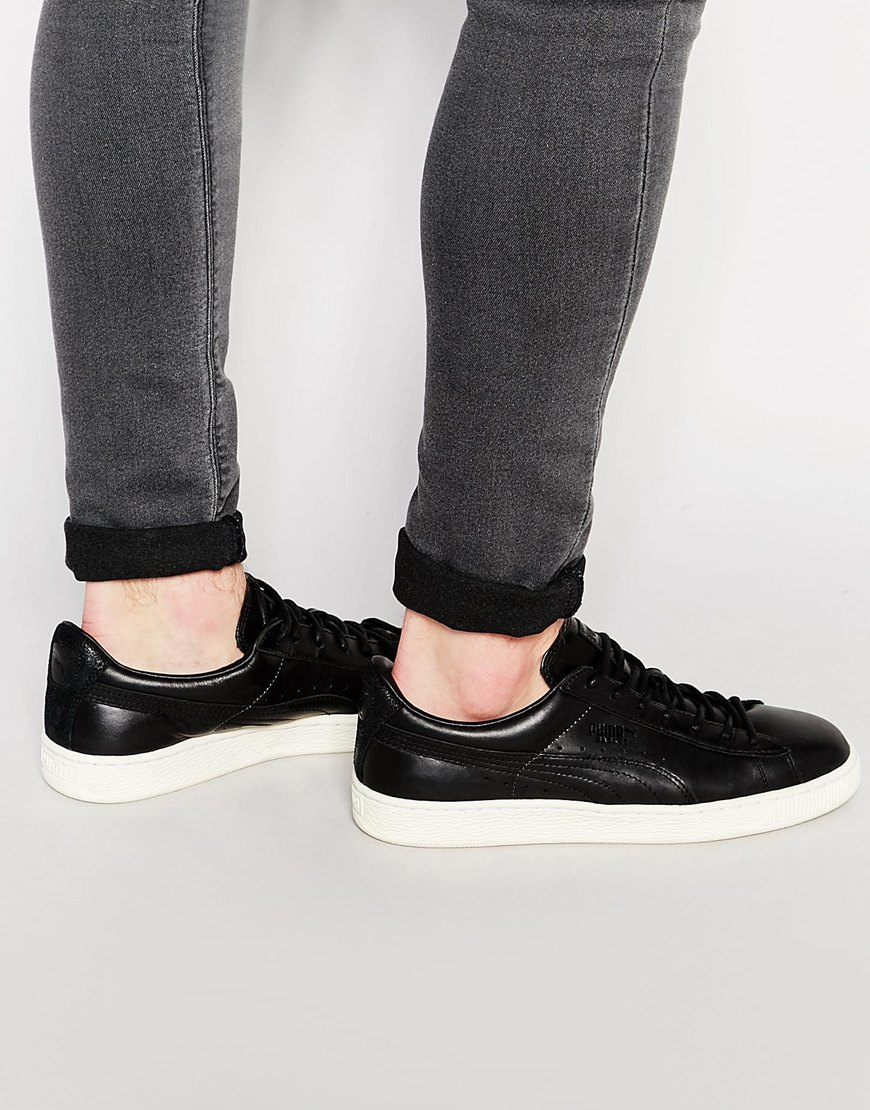 puma basket classic citi black sneakers puma basket classic citi black sneakers
