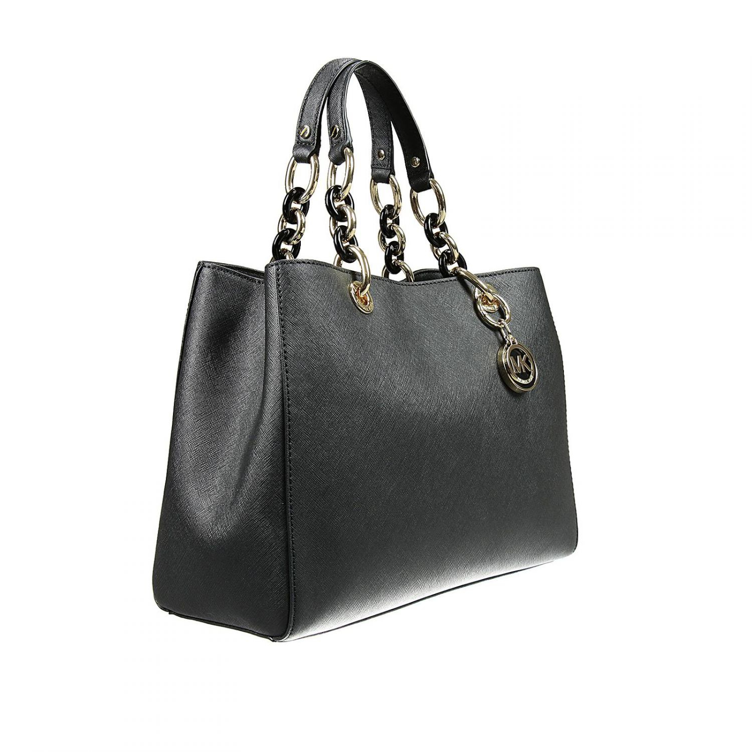 michael kors saffiano bag black