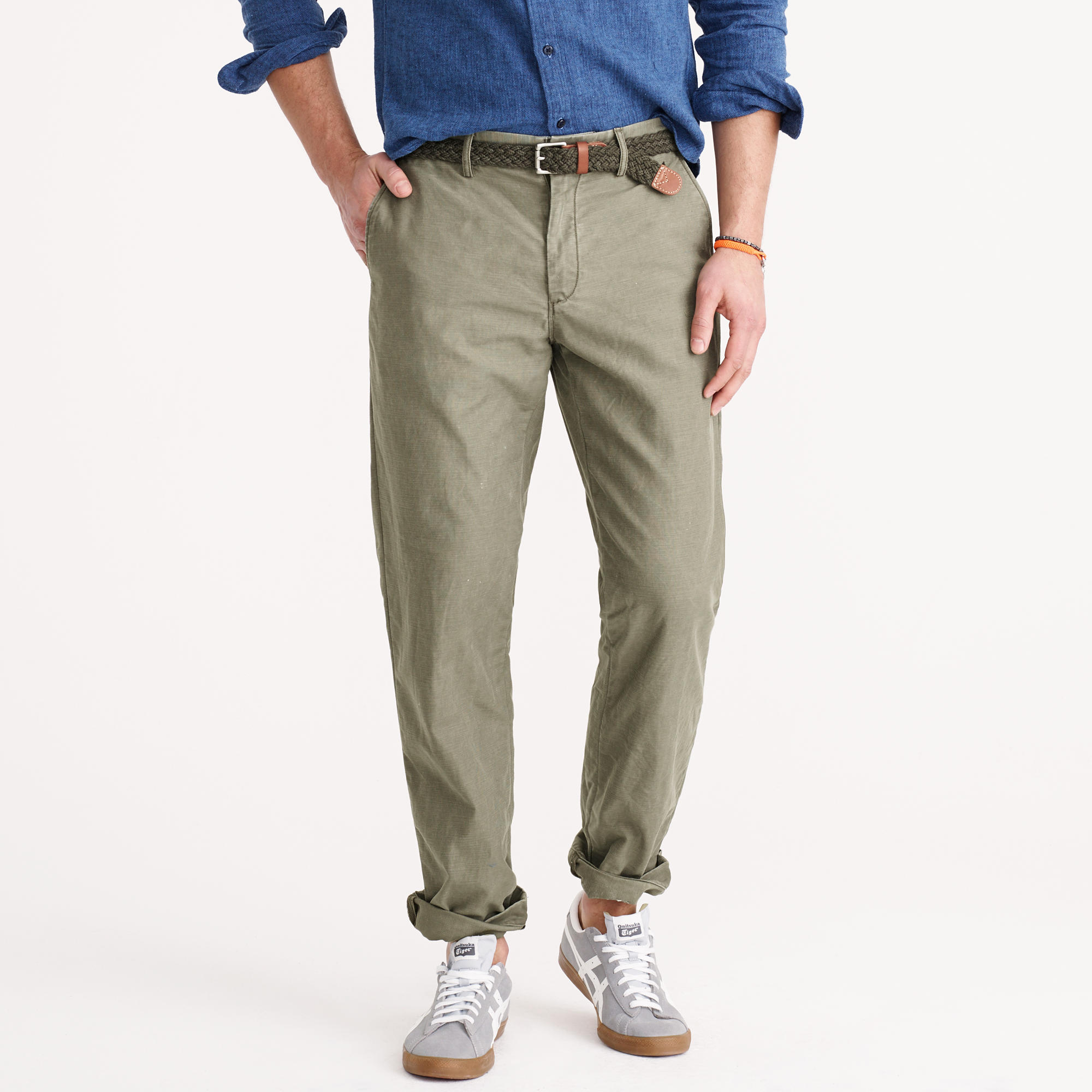 j crew athletic fit chino