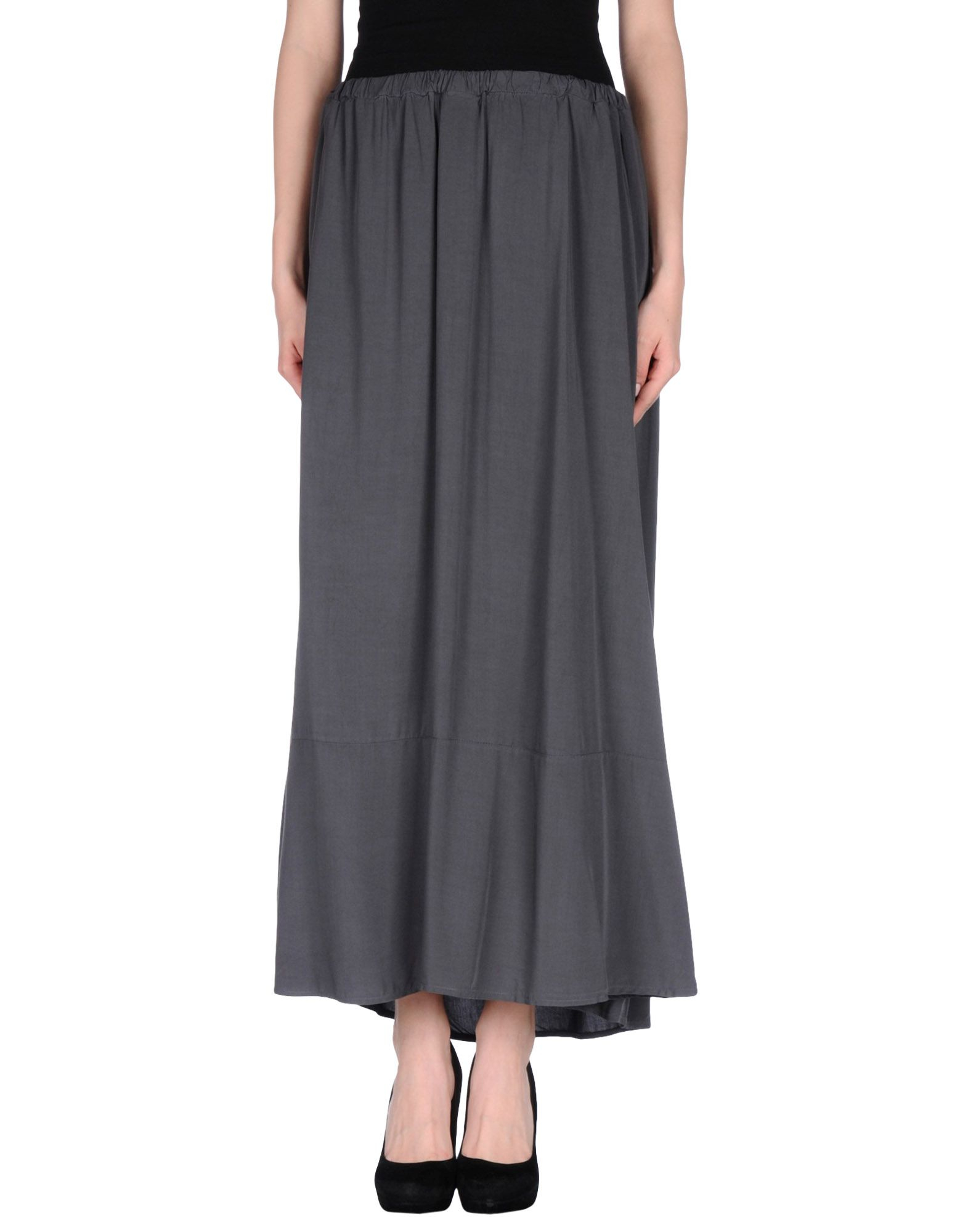 Lyst - Daniele Fiesoli Long Skirt in Gray