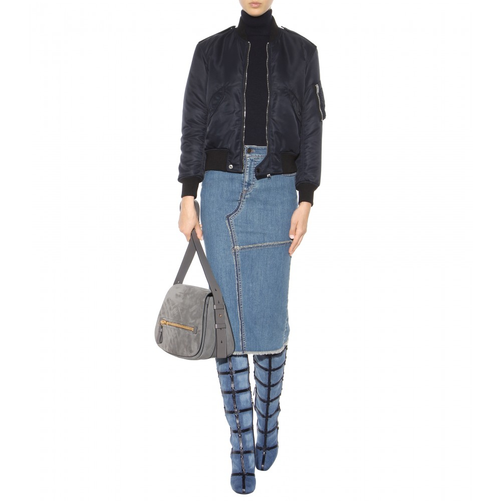 tom ford heels denim