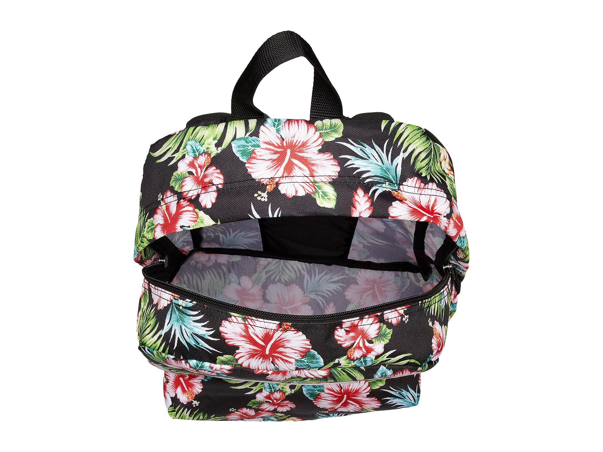 Vans Realm Backpack In Black Hawaiian Print Lyst