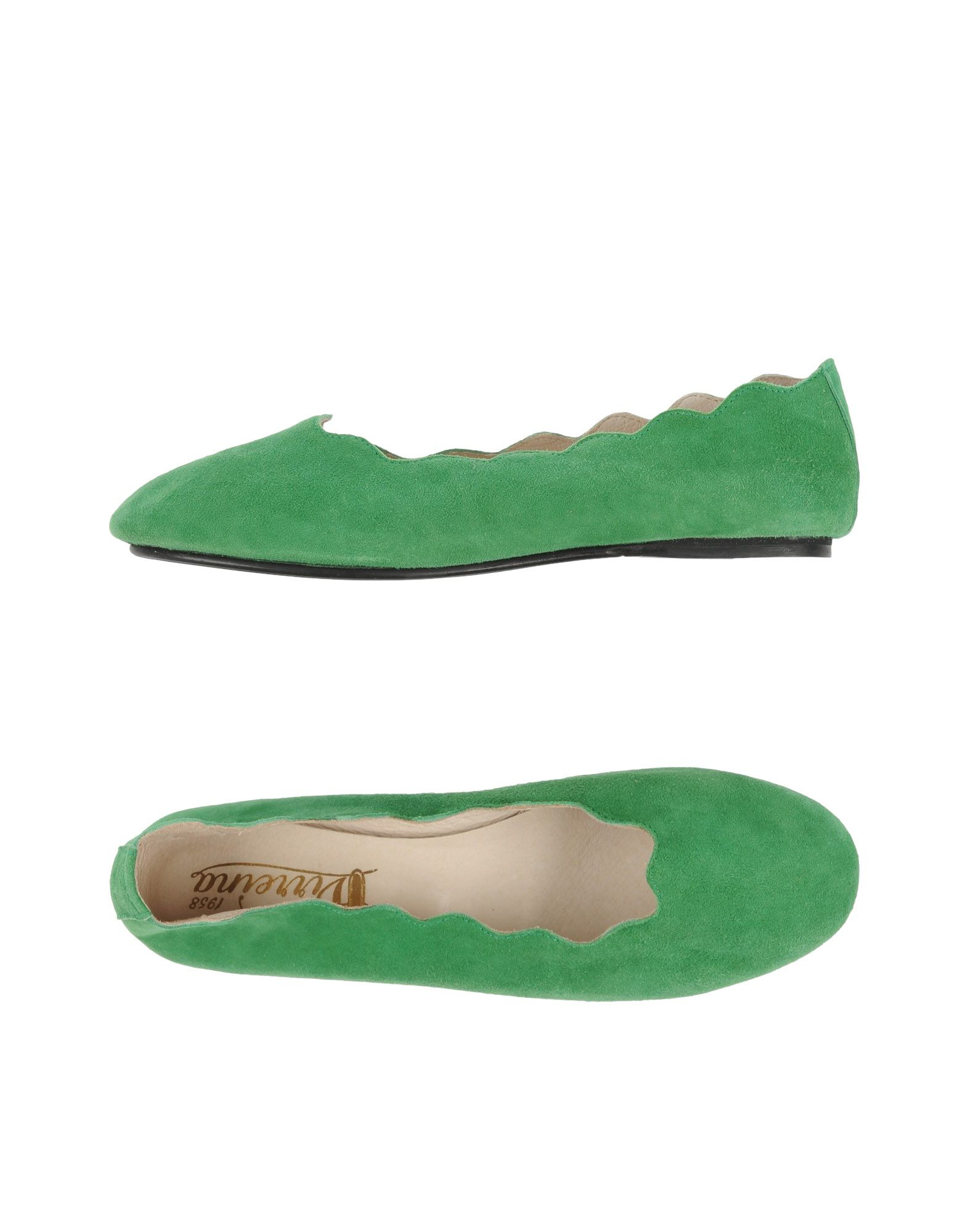 Lyst - Virreina Ballet Flats in Green