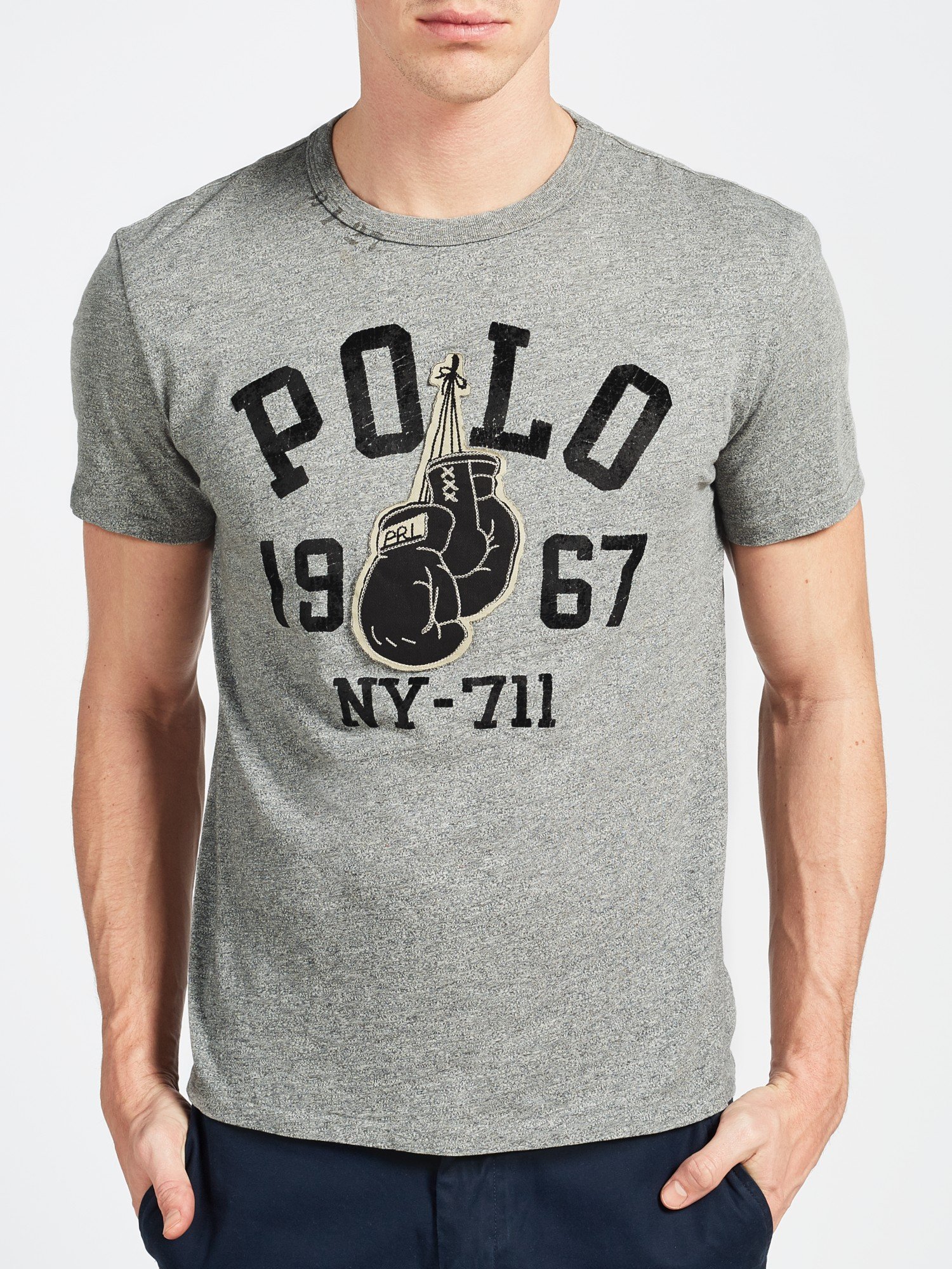 grey polo ralph lauren t shirt