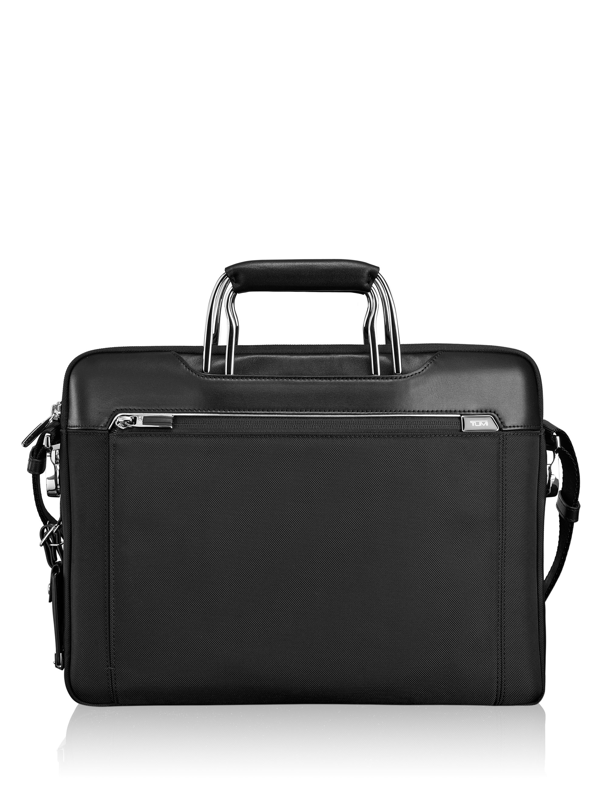 Tumi Hamilton Slim Briefcase in Black for Men Lyst