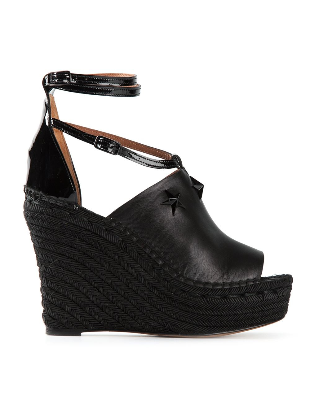 black wedge platforms