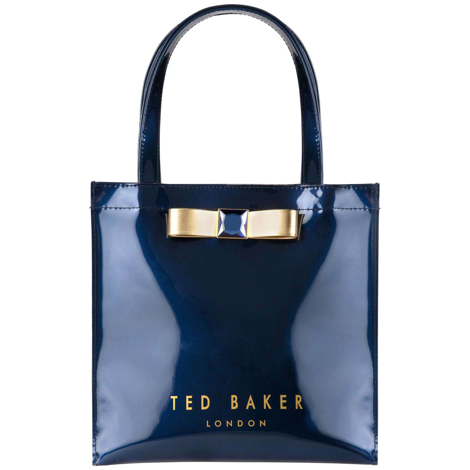 Ted Baker Precon Bow Small Iconic Bag In Blue Lyst Gallery