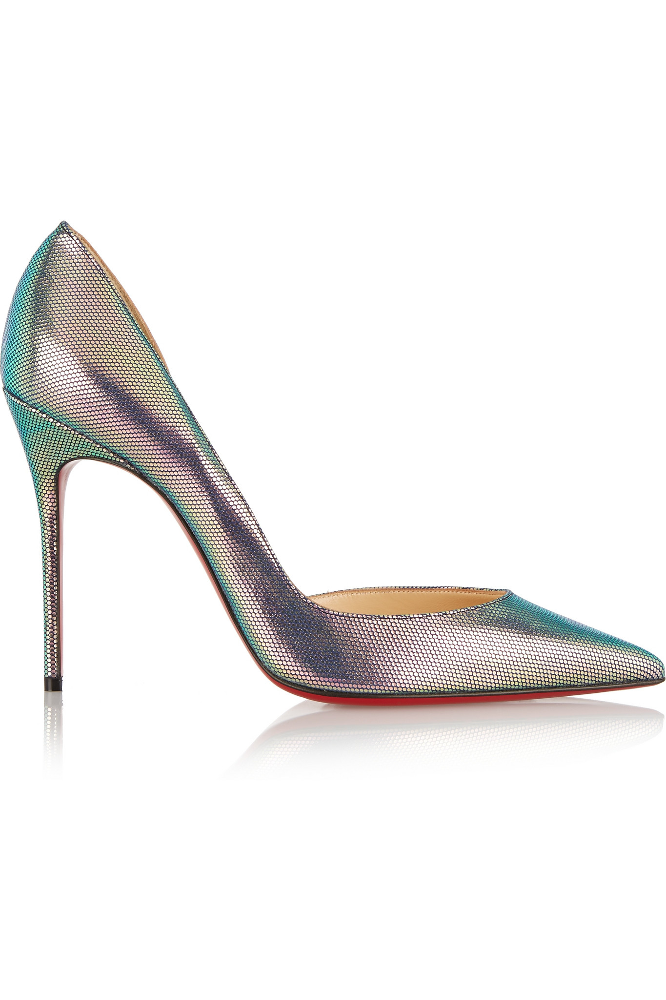 christian louboutin blue heels