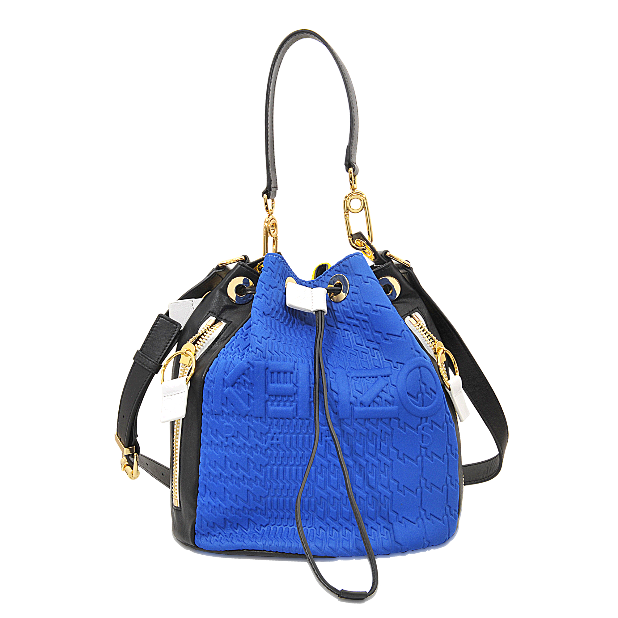Lyst Kenzo Kombo Bucket Bag In Blue Gallery Women S Bucket Bags