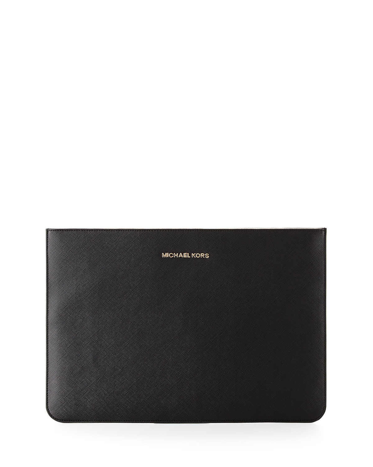 Lyst - Michael Kors Michael Saffiano Laptop Sleeve in Black for Men