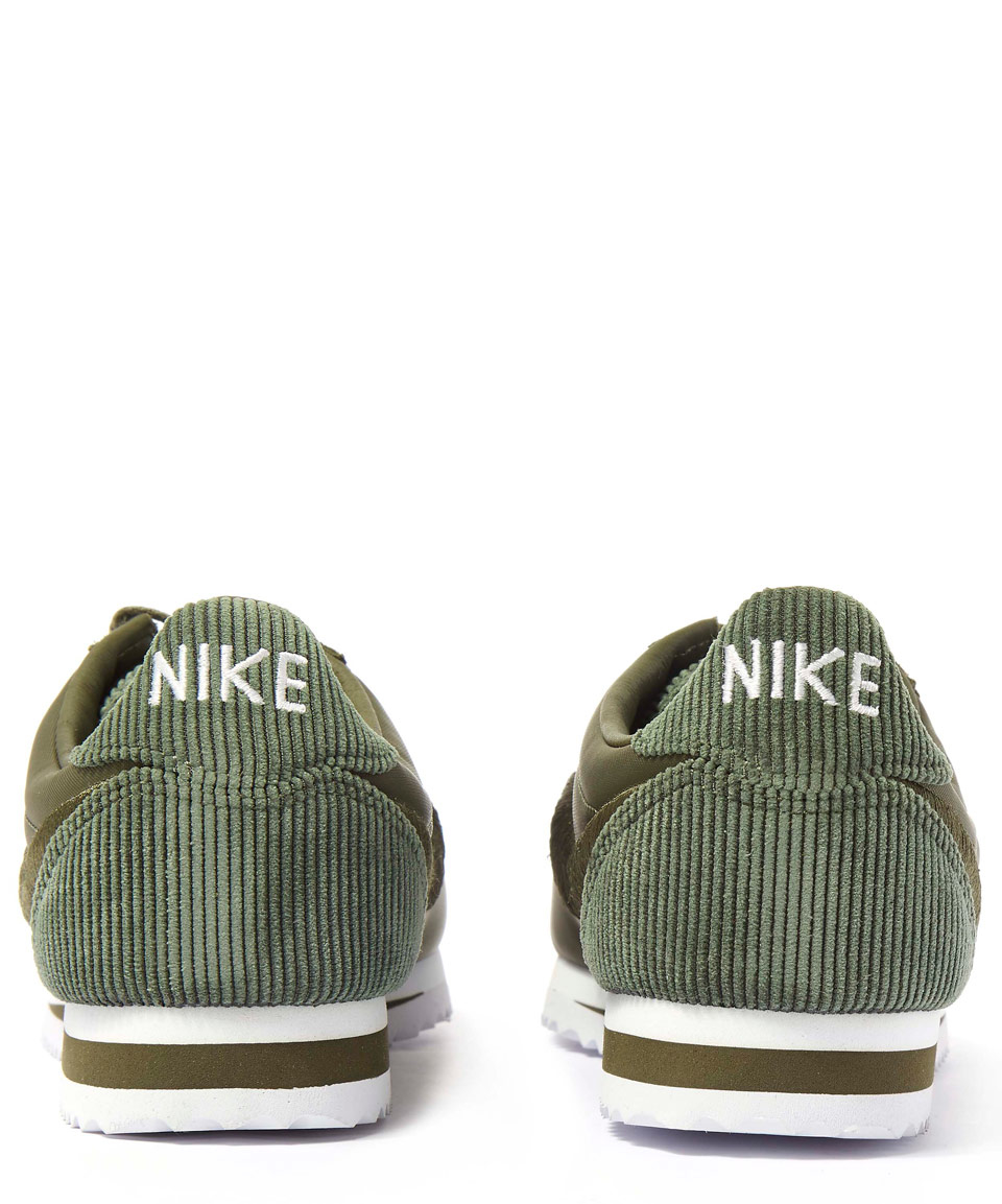 nike cortez womens green