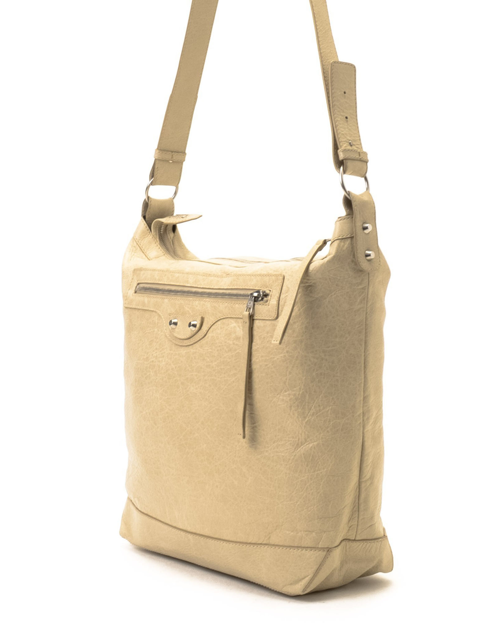 Lyst - Balenciaga Shoulder Bag - Vintage in Natural