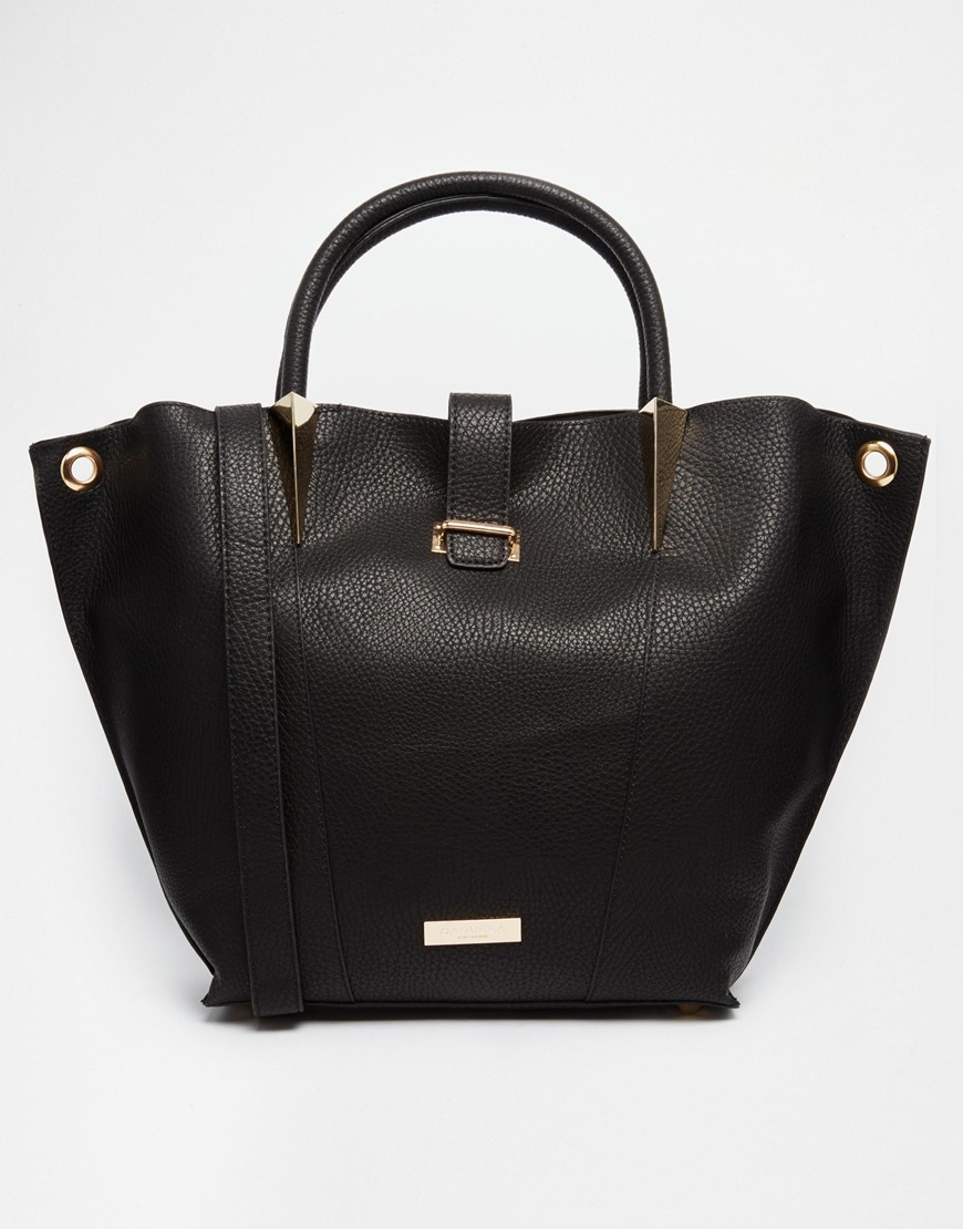 carvela charlotte structured tote