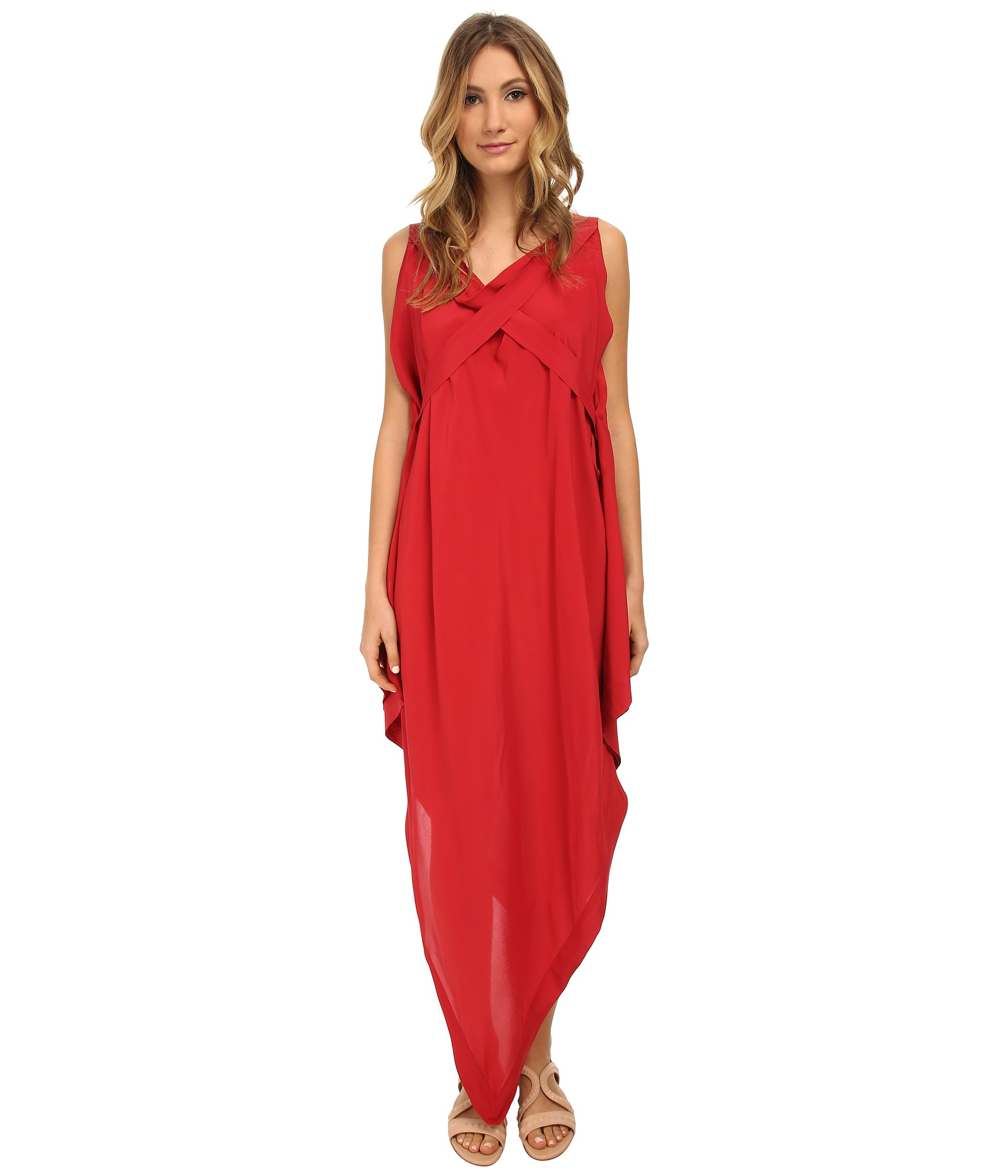Lyst - Vivienne Westwood Anglomania Revival Dress in Red