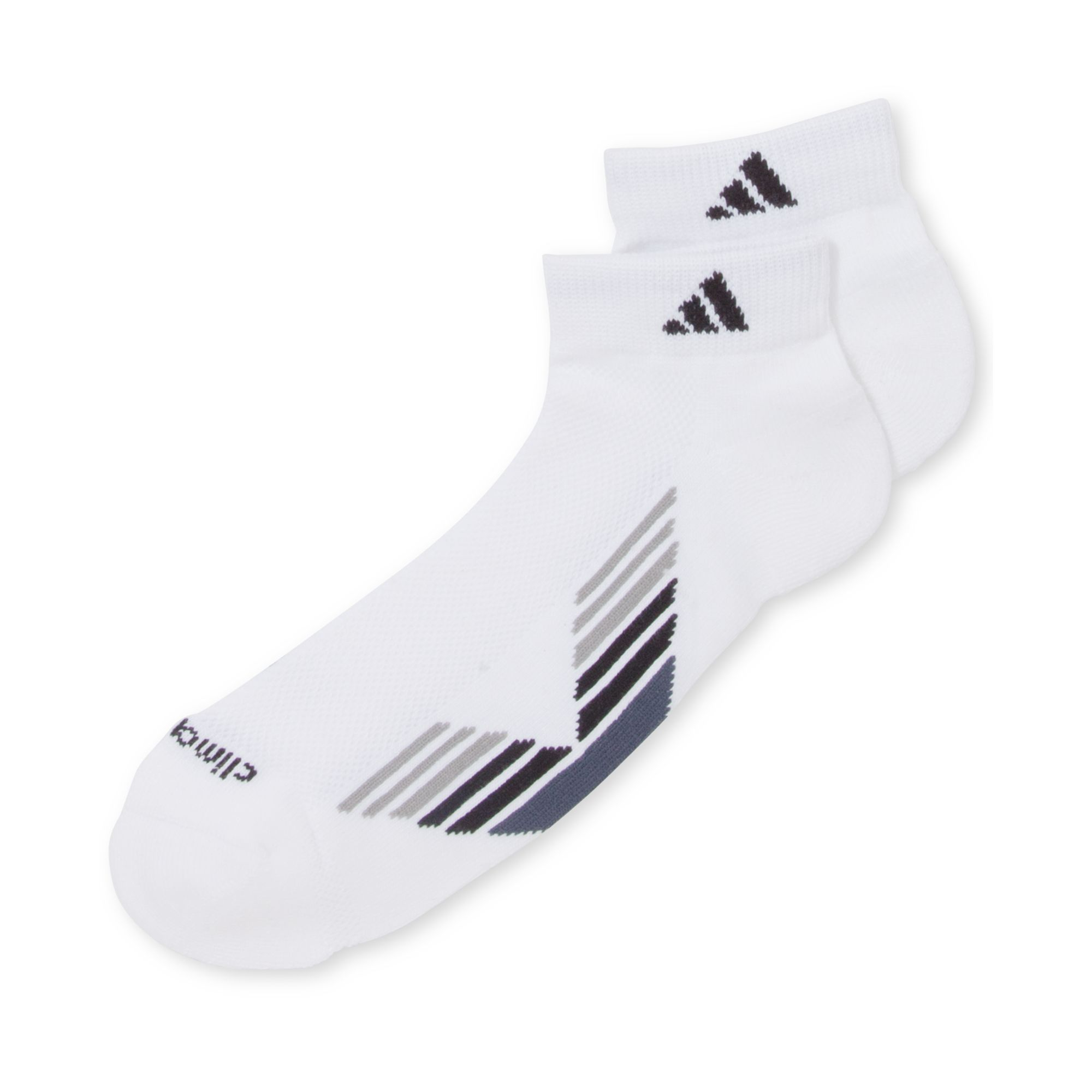 Adidas Mens Lowcut Climacool X Ii Socks 2pack in White for Men | Lyst