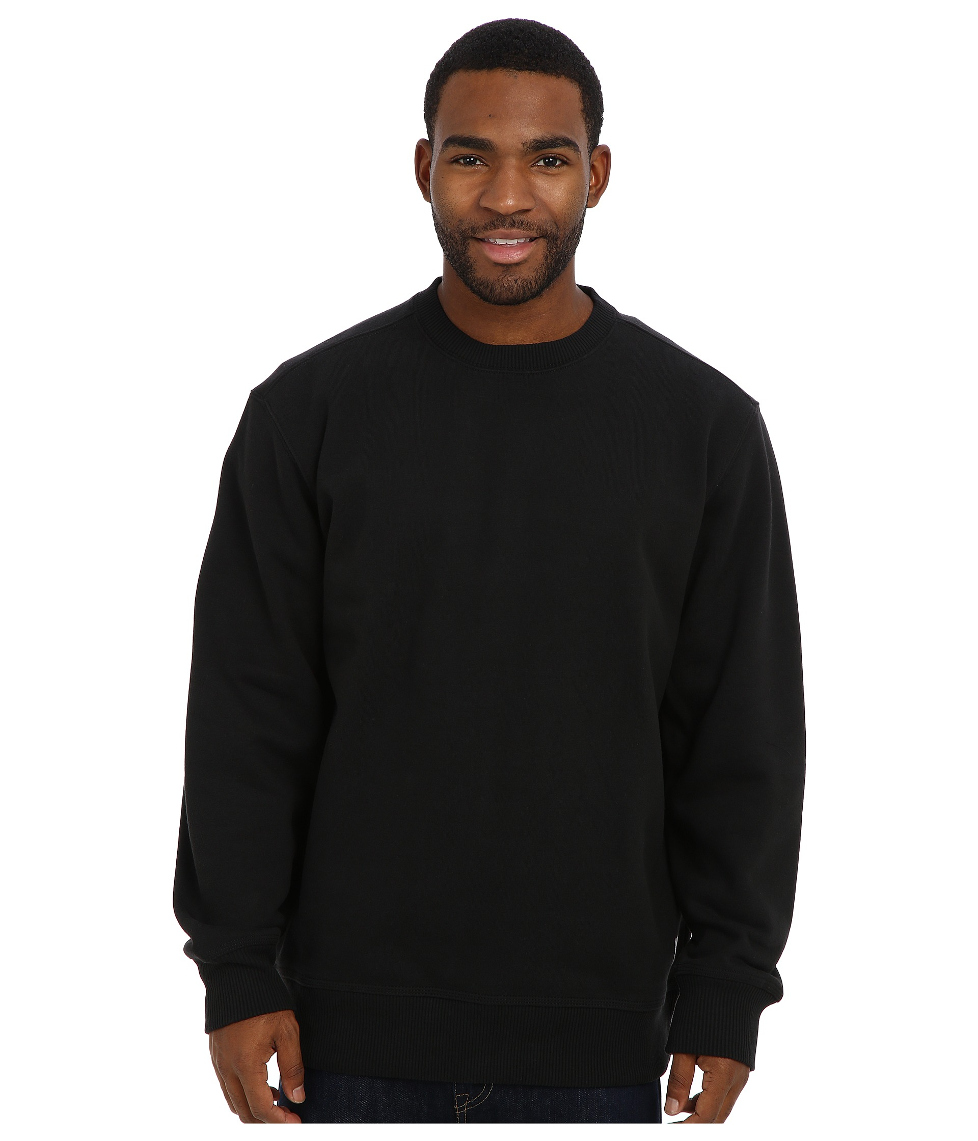 Lyst - Carhartt Rd Paxton Hw Crewneck Sweatshirt in Black for Men