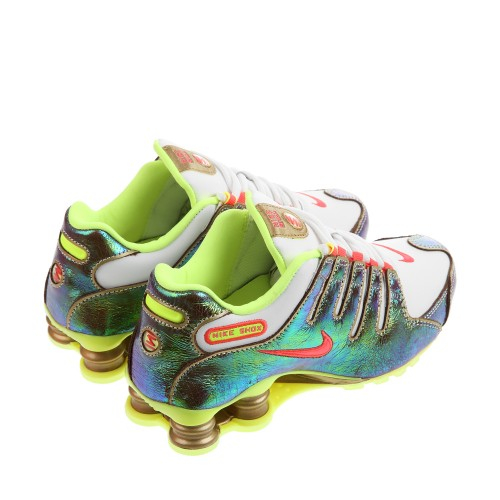nike shox multicolor