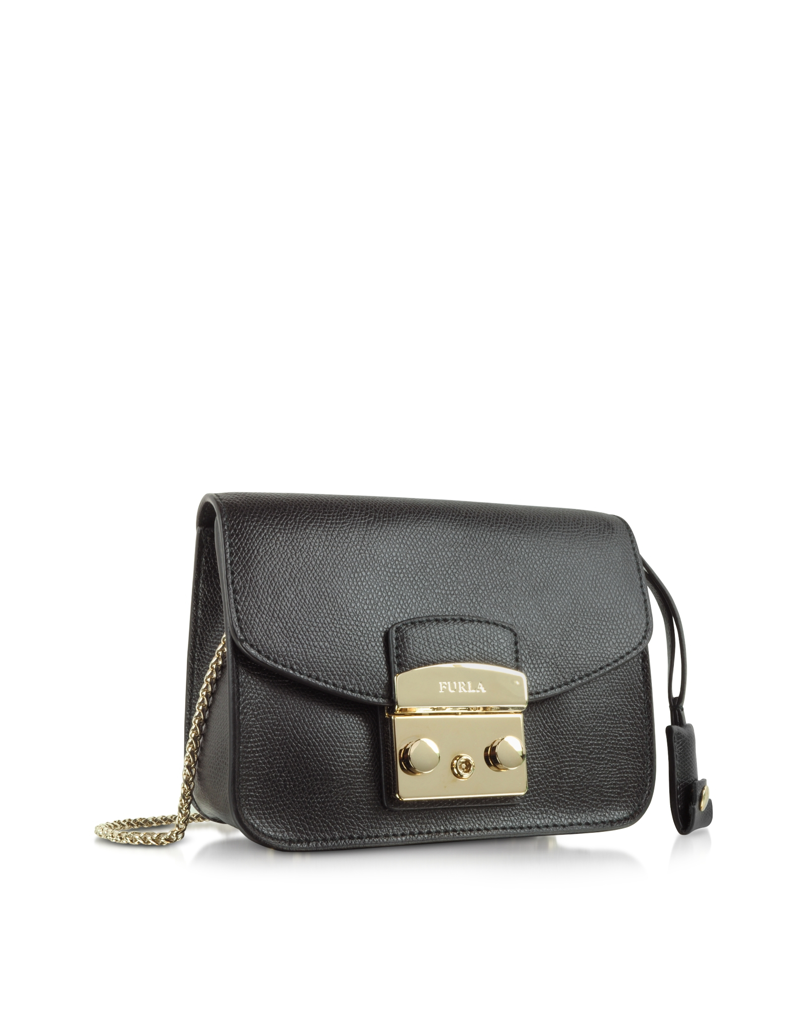 Lyst - Furla Metropolis Mini Crossbody Bag in Black - Save 45%
