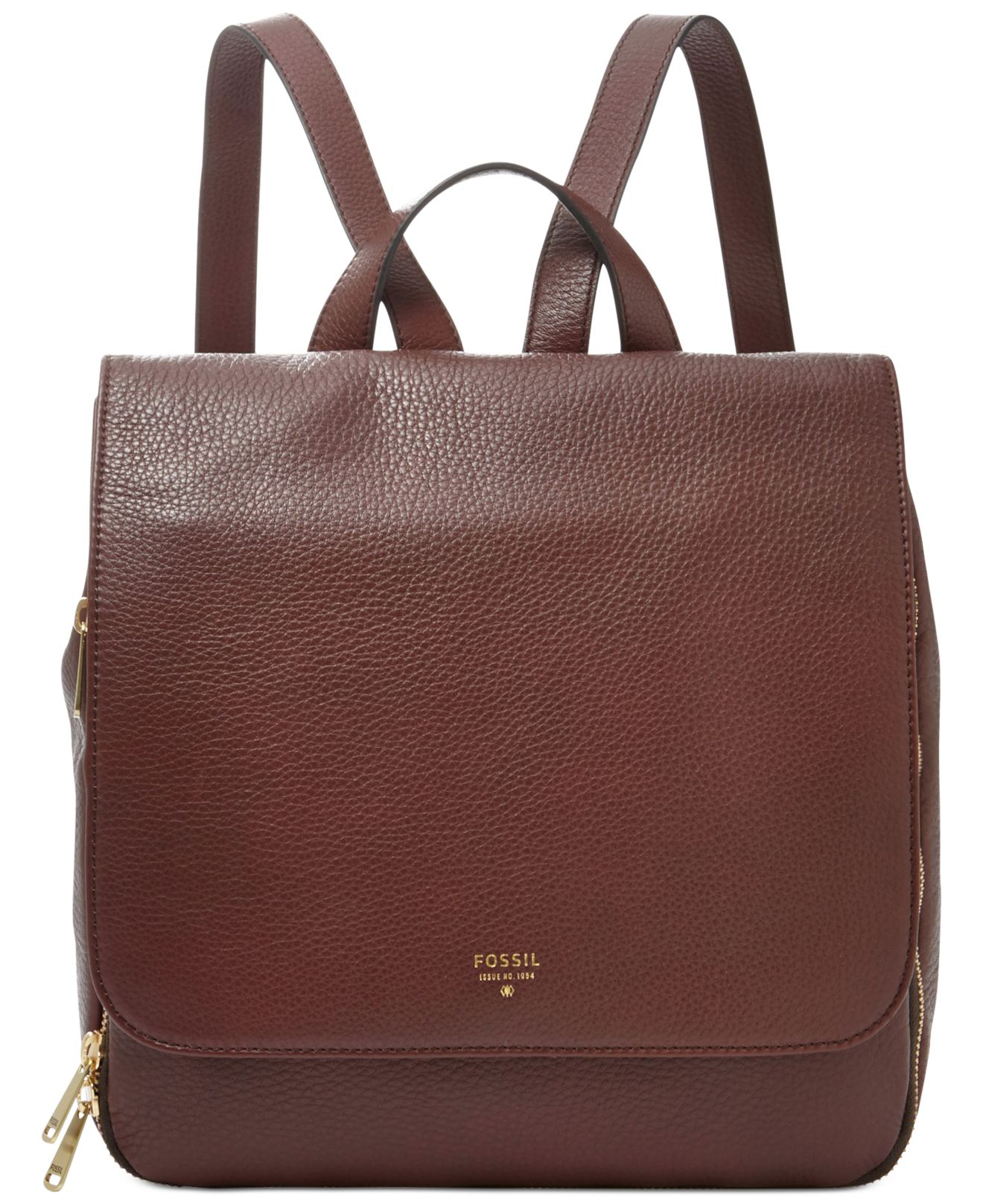 Lyst - Fossil Preston Leather Backpack in Brown