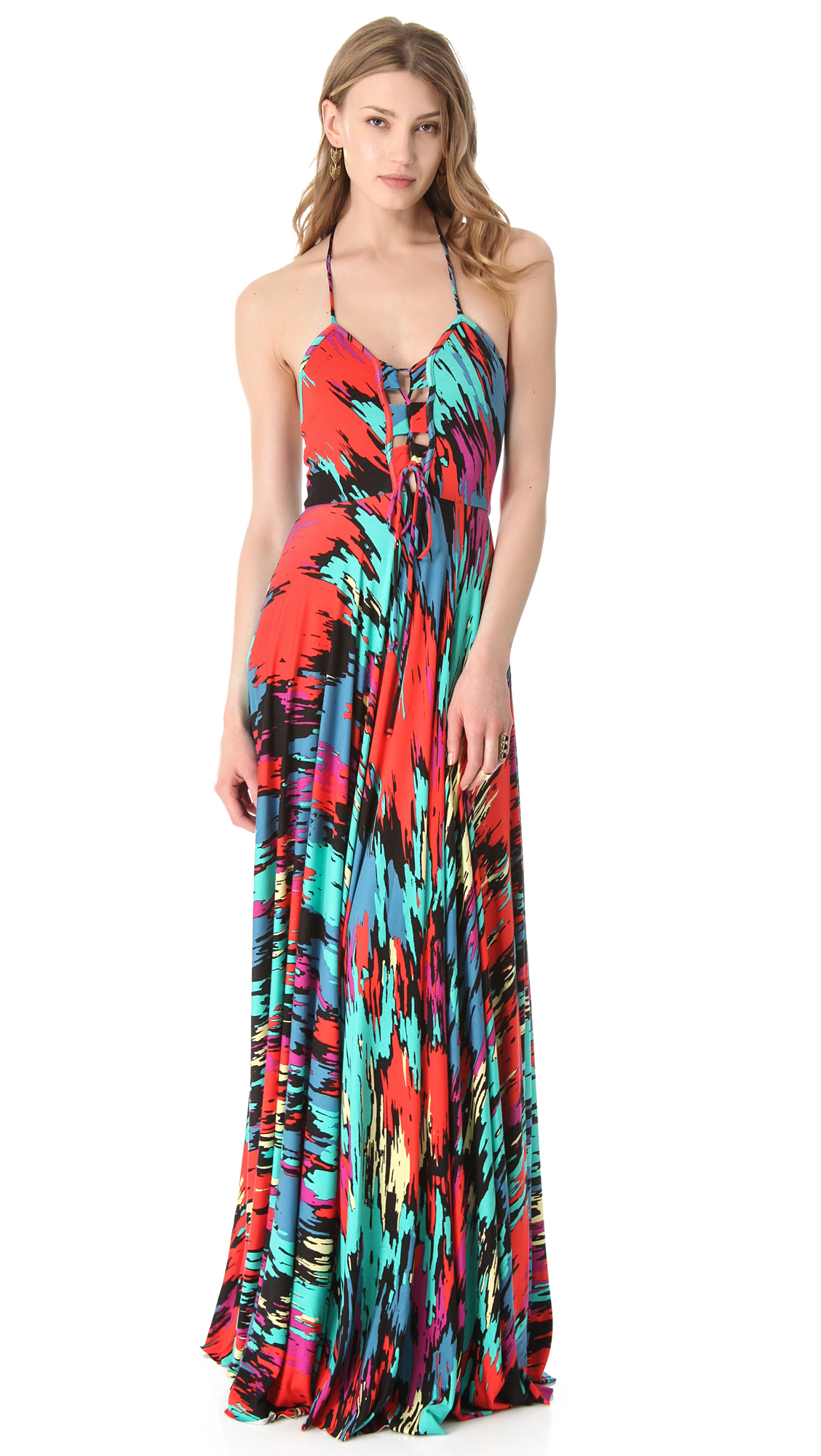 Rachel pally Harrison Maxi Dress - Multi Abstract in Multicolor (Multi ...