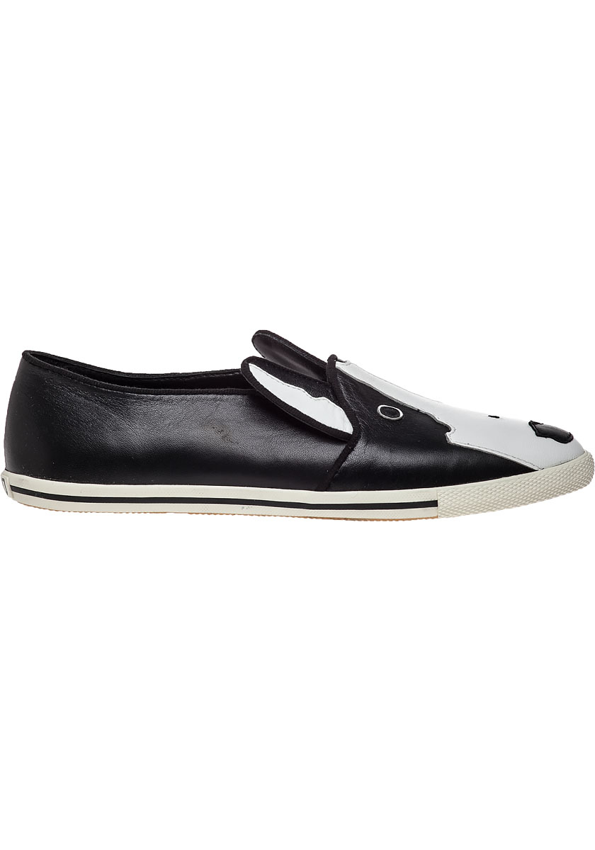 Lyst - Marc By Marc Jacobs Neville Bull Terrier Loafers in White