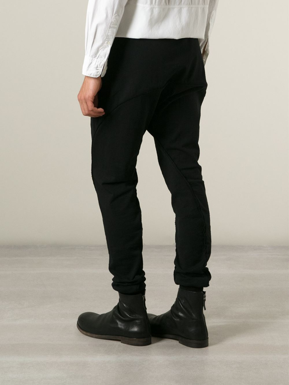 Song for the mute Slim Fit Track Pants in Black for Men | Lyst