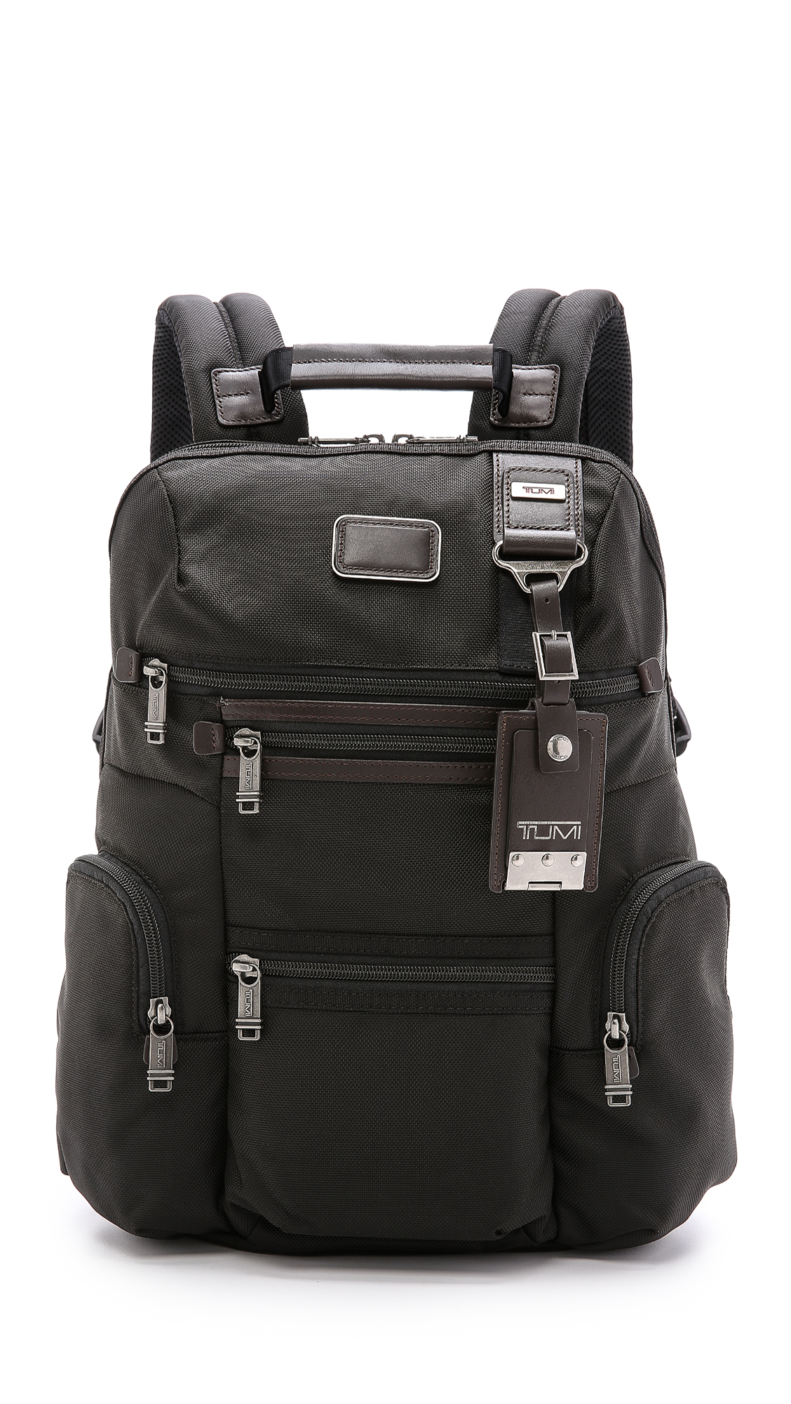 Tumi Alpha Bravo Knox Backpack in Brown for Men | Lyst