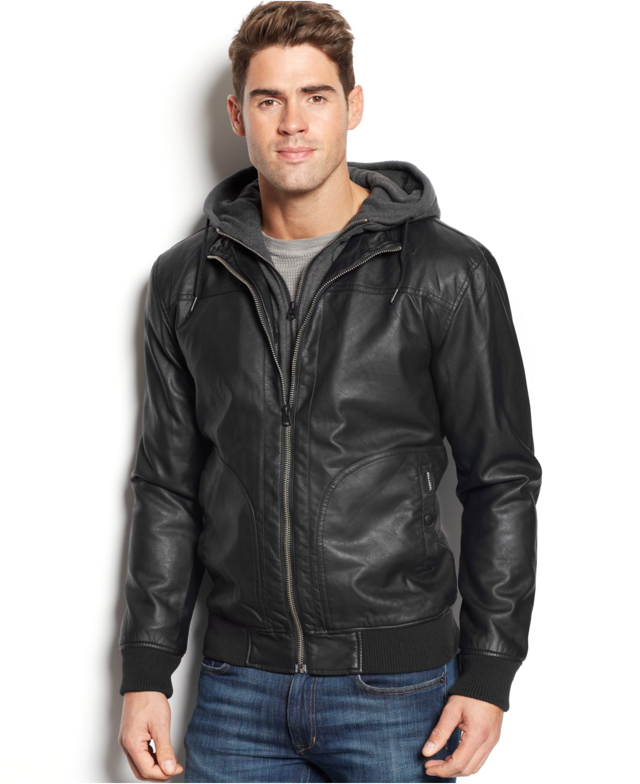 Lyst - Billabong Future Proof Faux-Leather Jacket in Black for Men