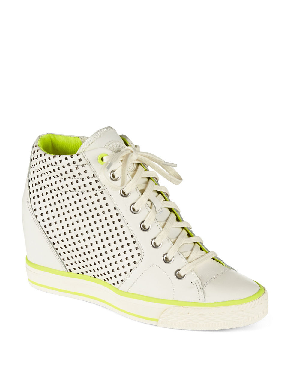 dkny cindy wedge sneakers