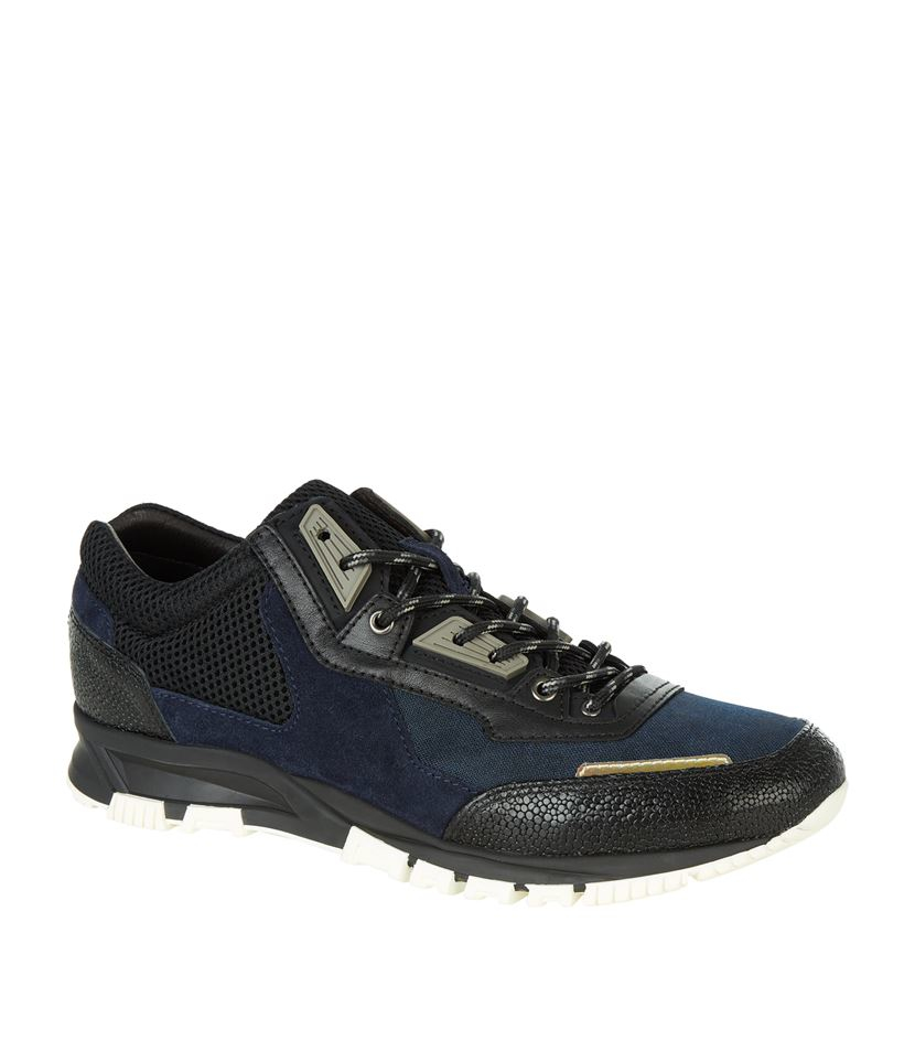 Lanvin Runner Trainer in Black for Men - Lyst