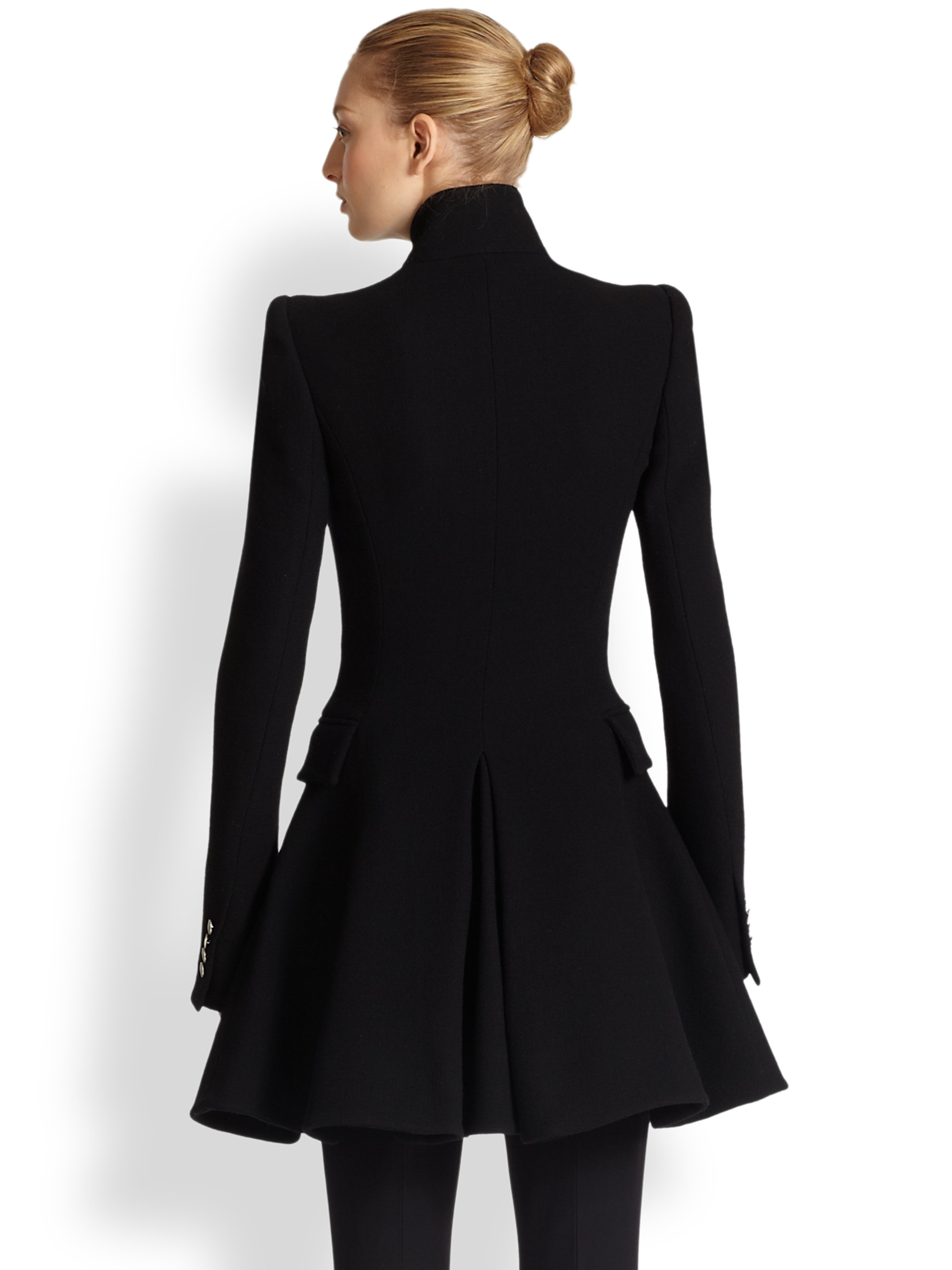 Wool Dress Coat - Sm