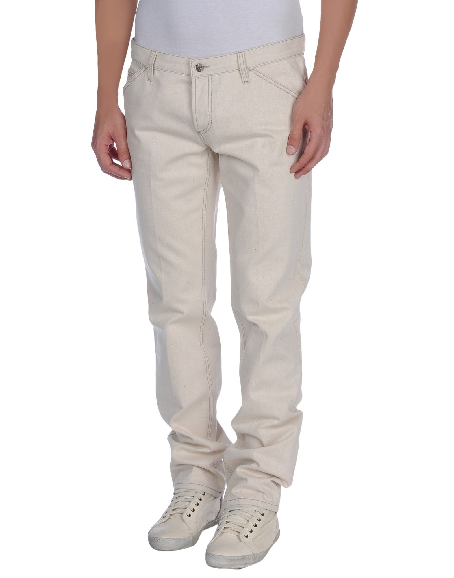 Gucci Denim Trousers in White for Men (Ivory) | Lyst