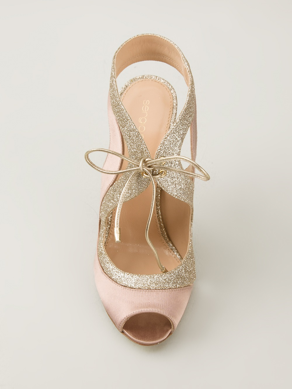 sergio rossi sequin slingback sandals