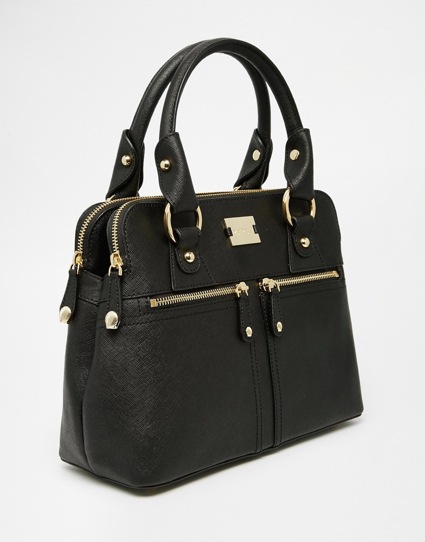 modalu pippa mini leather grab bag