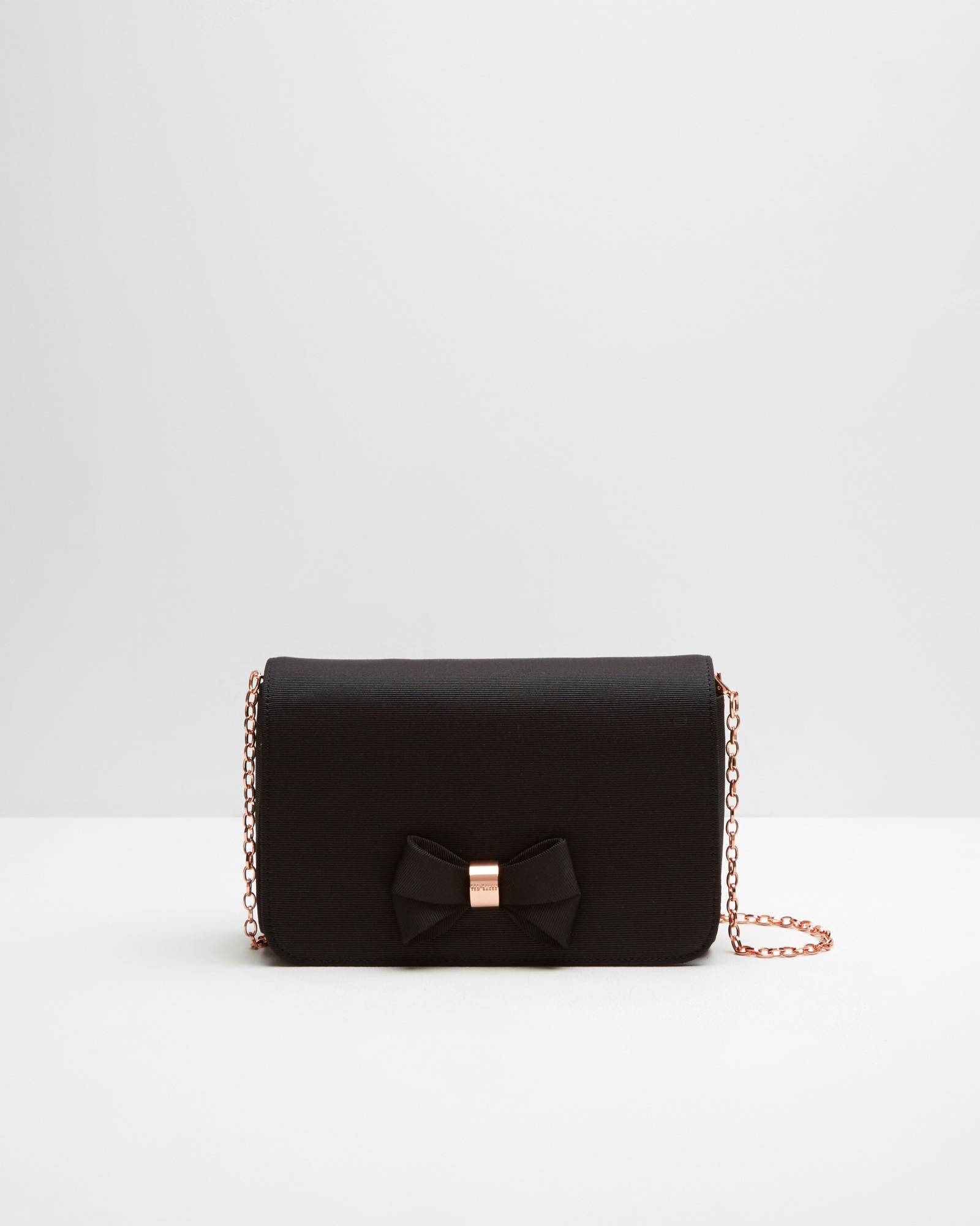 Ted Baker London, Bags, Ted Baker Tie The Knot Kimmeyy Clutch Bag Rose  Gold