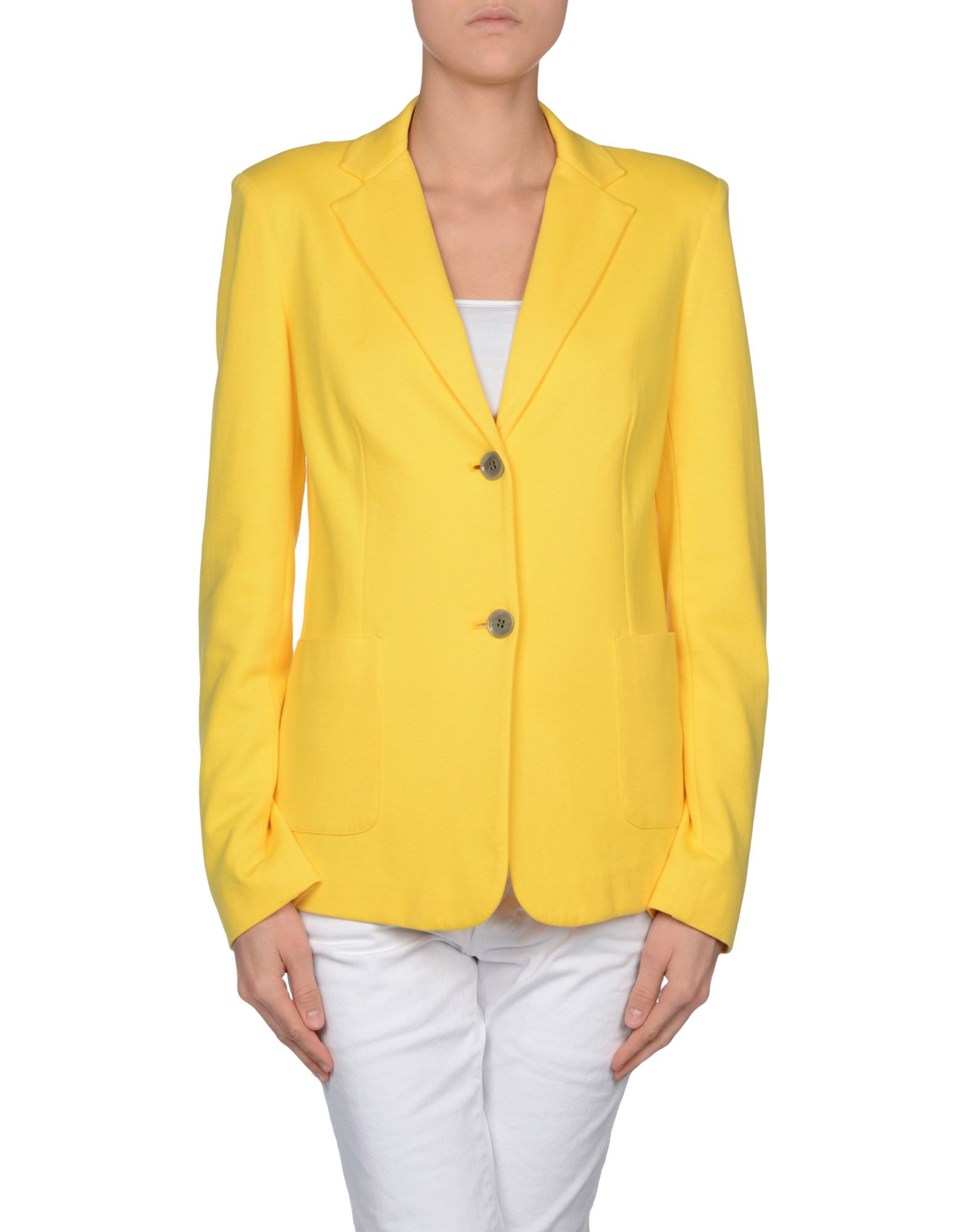 Lyst Weekend By Maxmara Blazer in Yellow