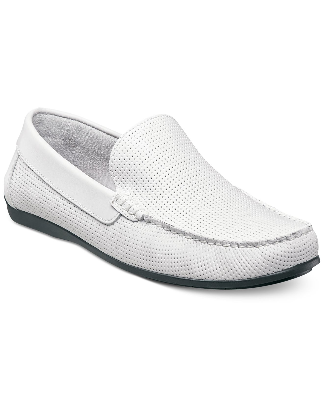 Lyst - Florsheim Men's Jasper Perforated Loafers in White for Men
